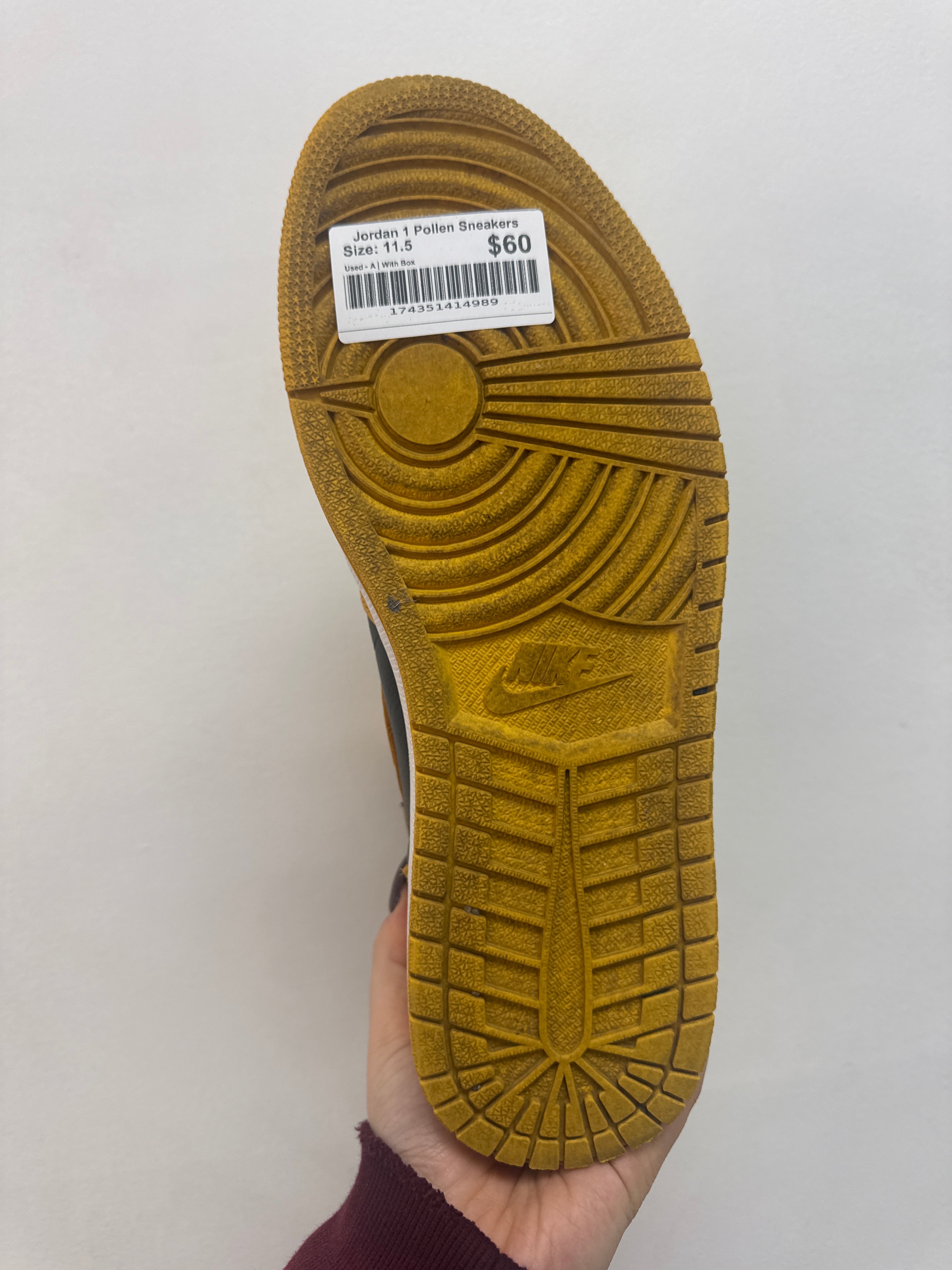 Jordan 1 Pollen Sneakers