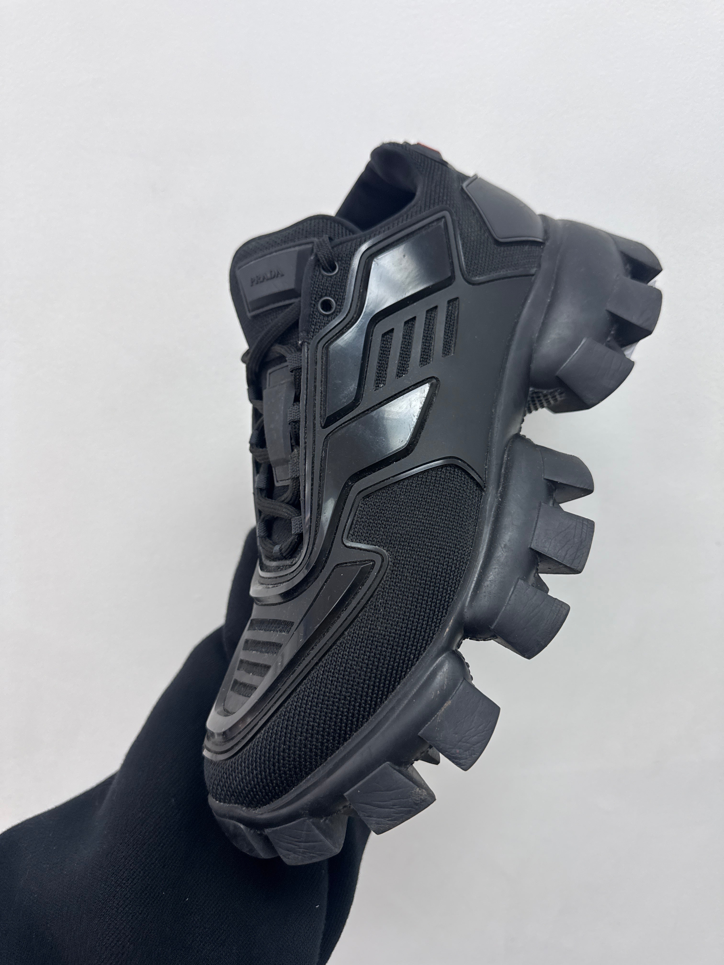 Prada Black Cloud Bust Sneakers