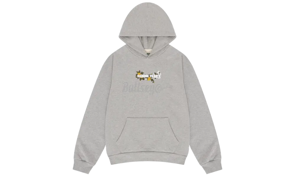 Denim Tears Embroidered Logo Grey Hoodie