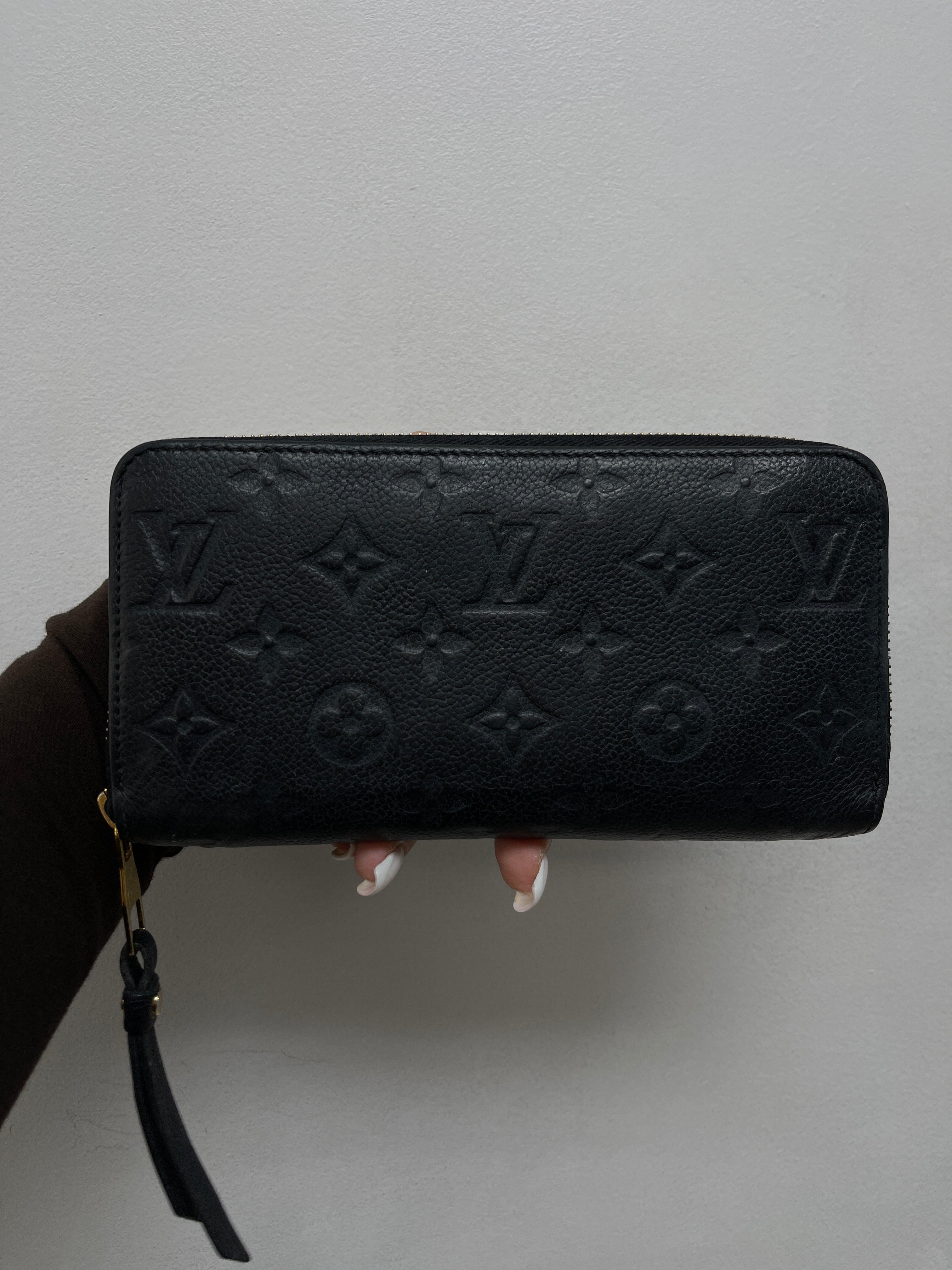 Louis Vuitton Embossed Monogram Zippy Wallet