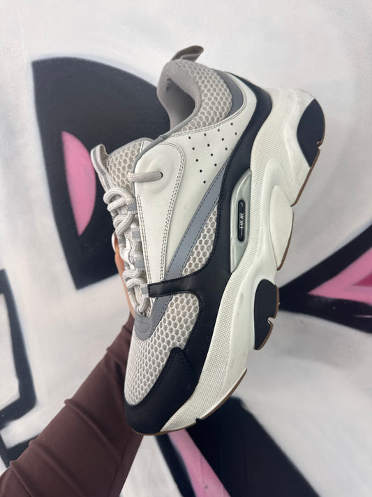 Dior B22 White Black Shoe