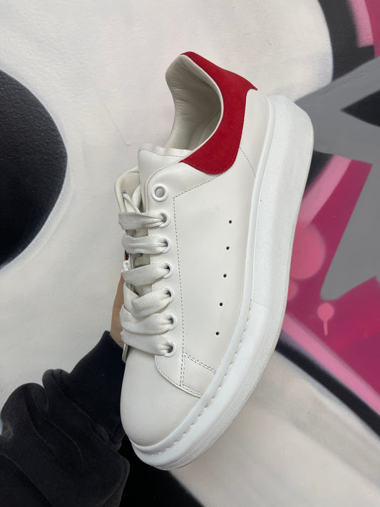 Alexander Mcqueen White Red Sneaker