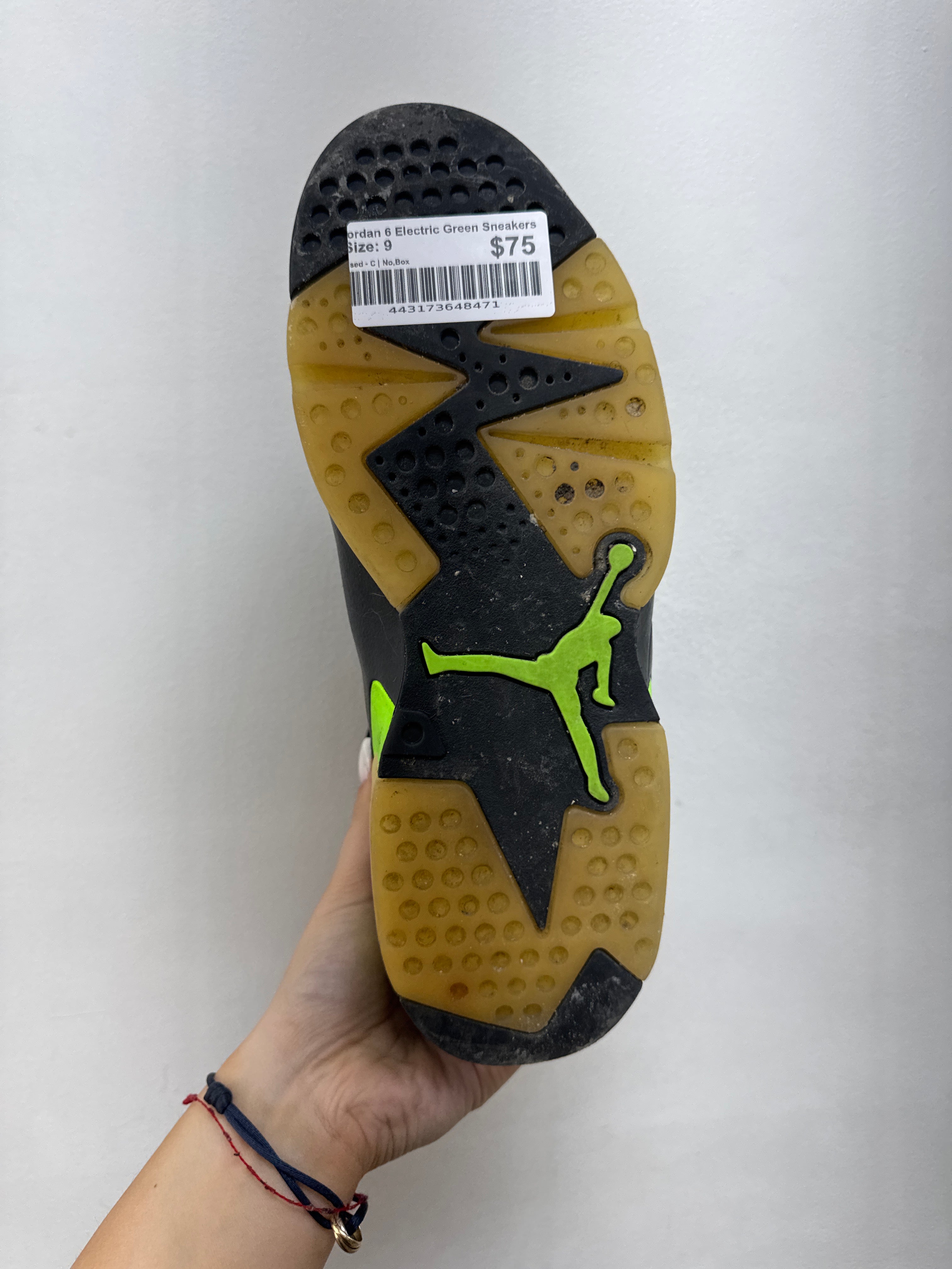 Jordan 6 Electric Green Sneakers