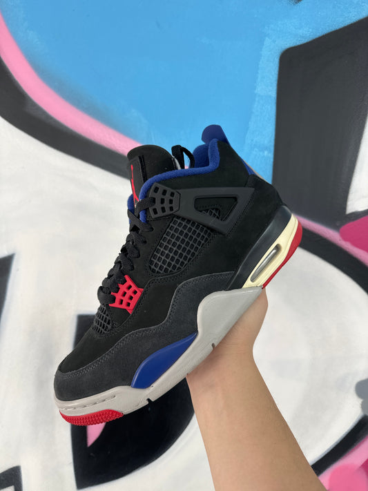 Nike Jordan 4 Rare Air Gold Lettering Sneakers