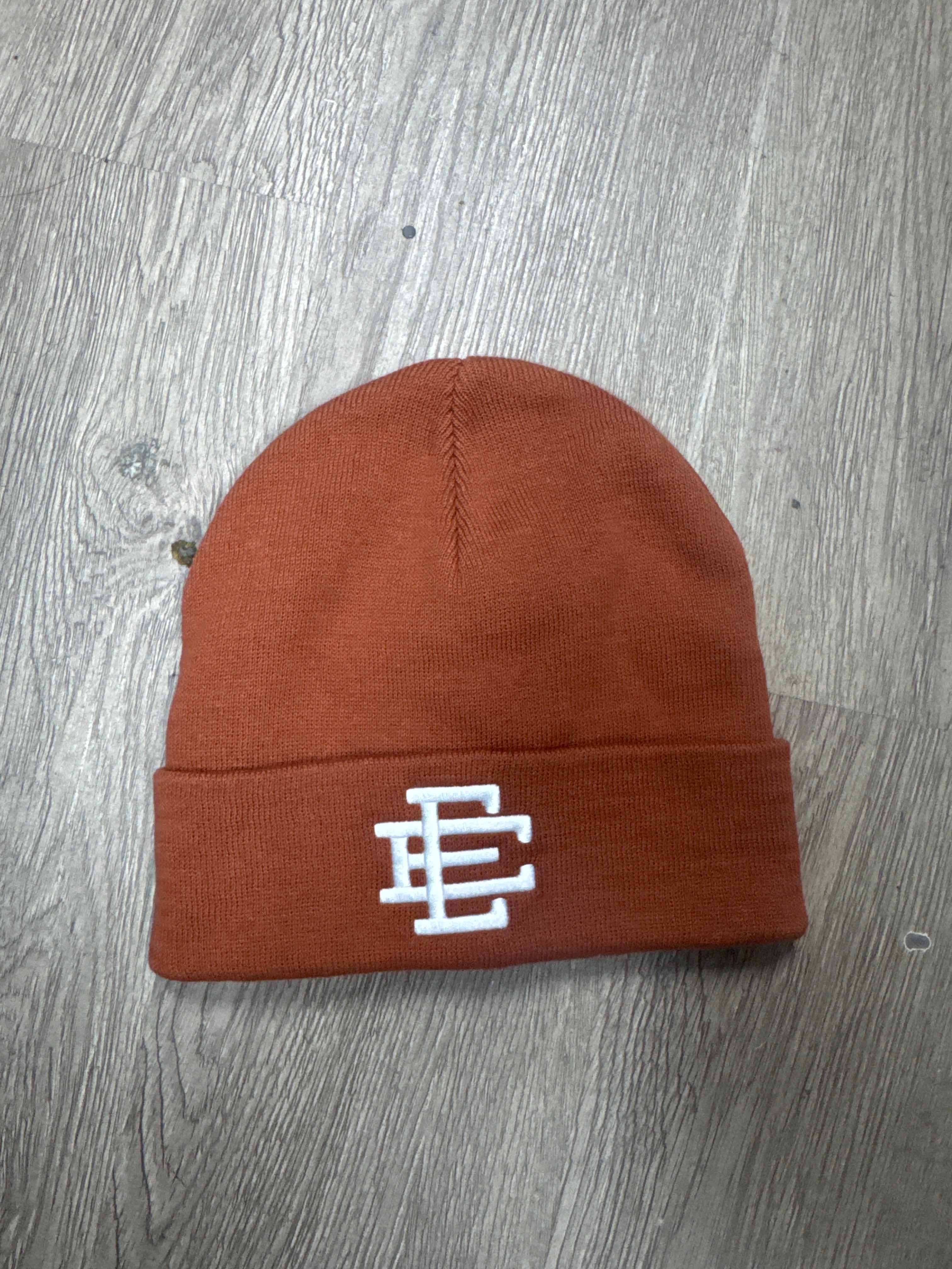Eric Emanuel EE Core Logo Brown Beanie