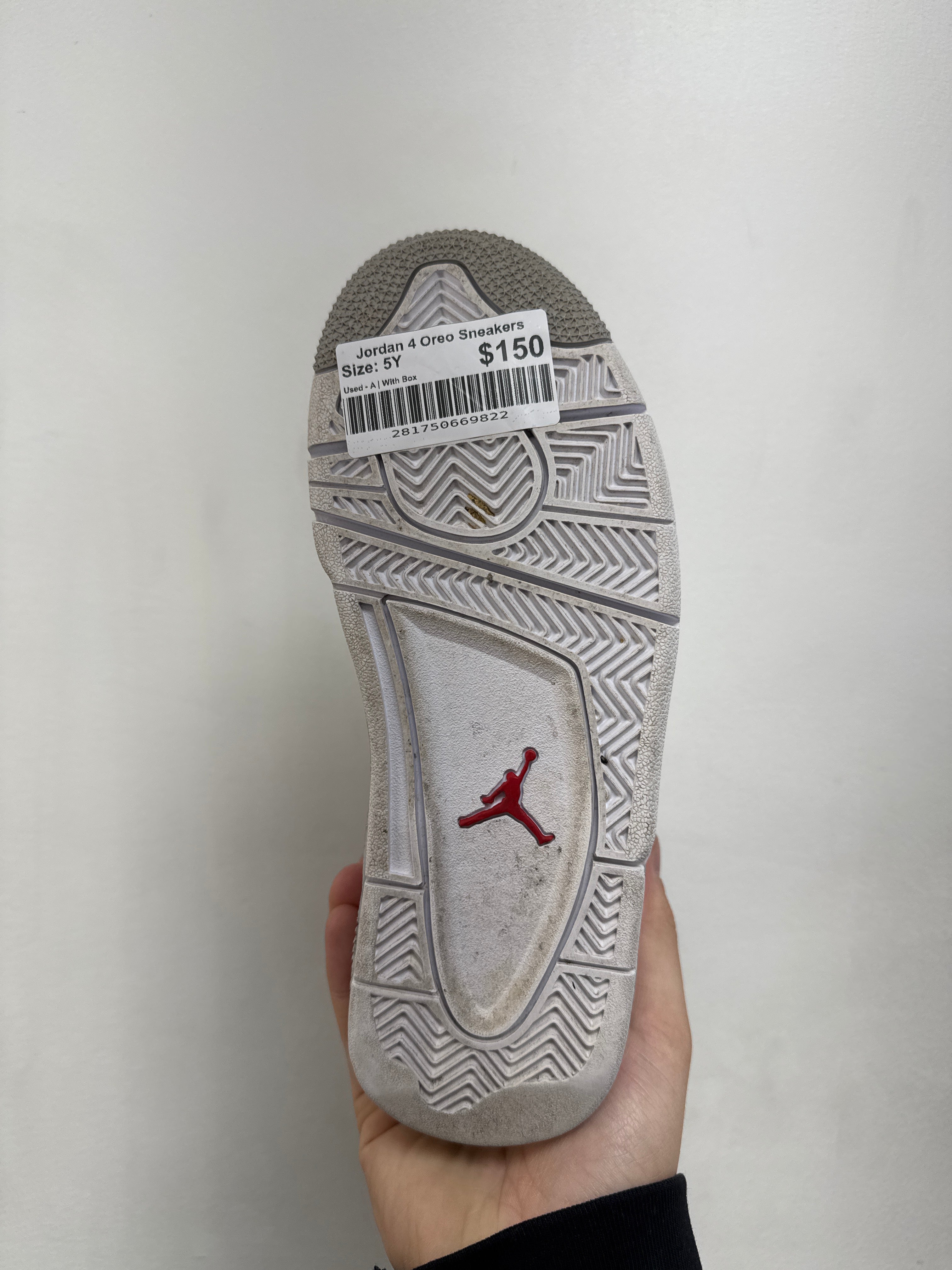Jordan 4 Oreo Sneakers