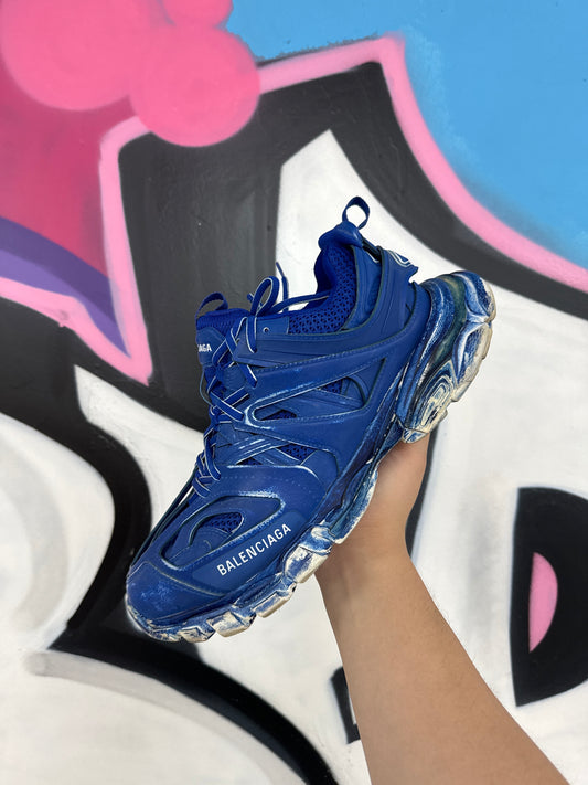 Balenciaga Track Runner Blue Sneakers