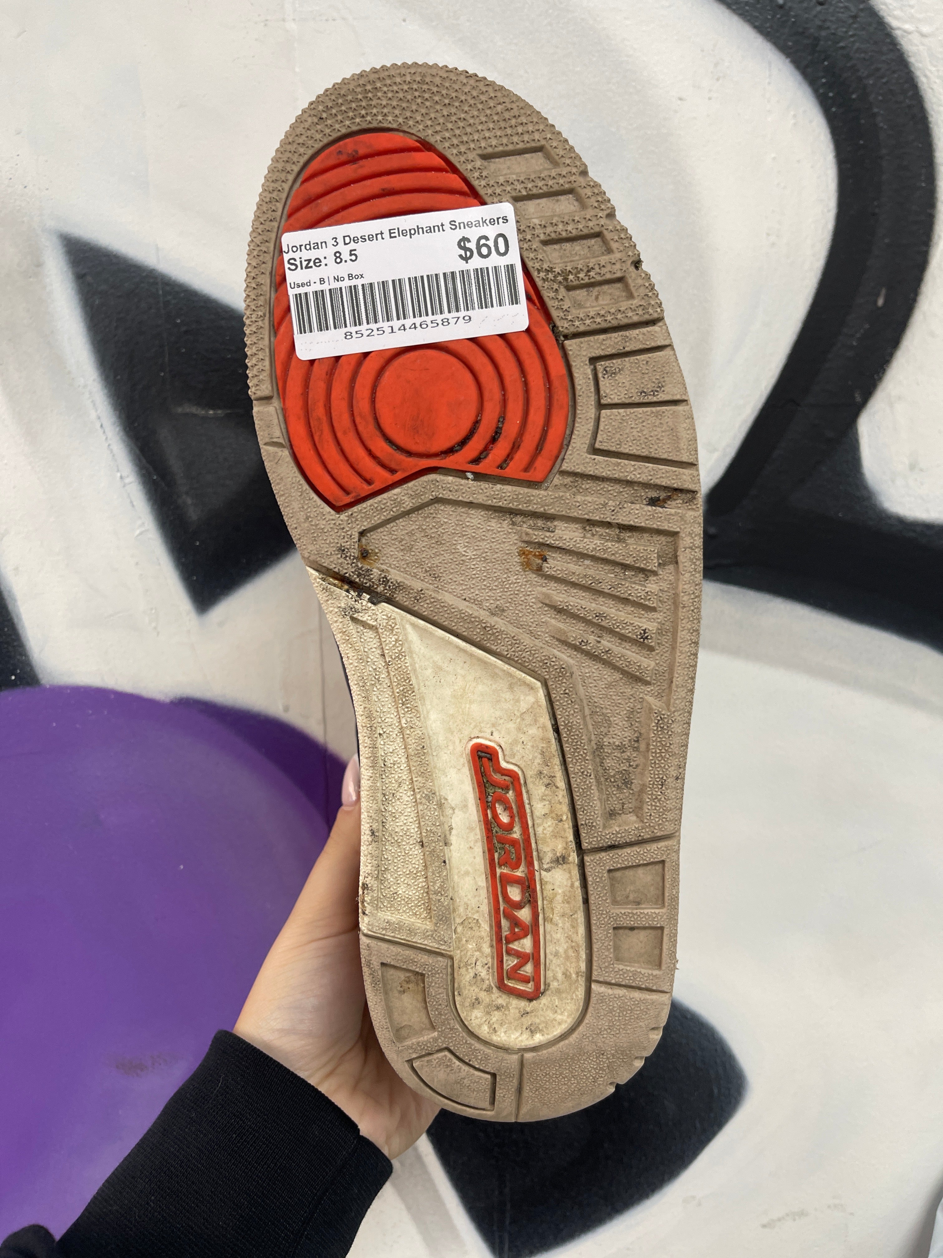 Jordan 3 Desert Elephant Sneakers
