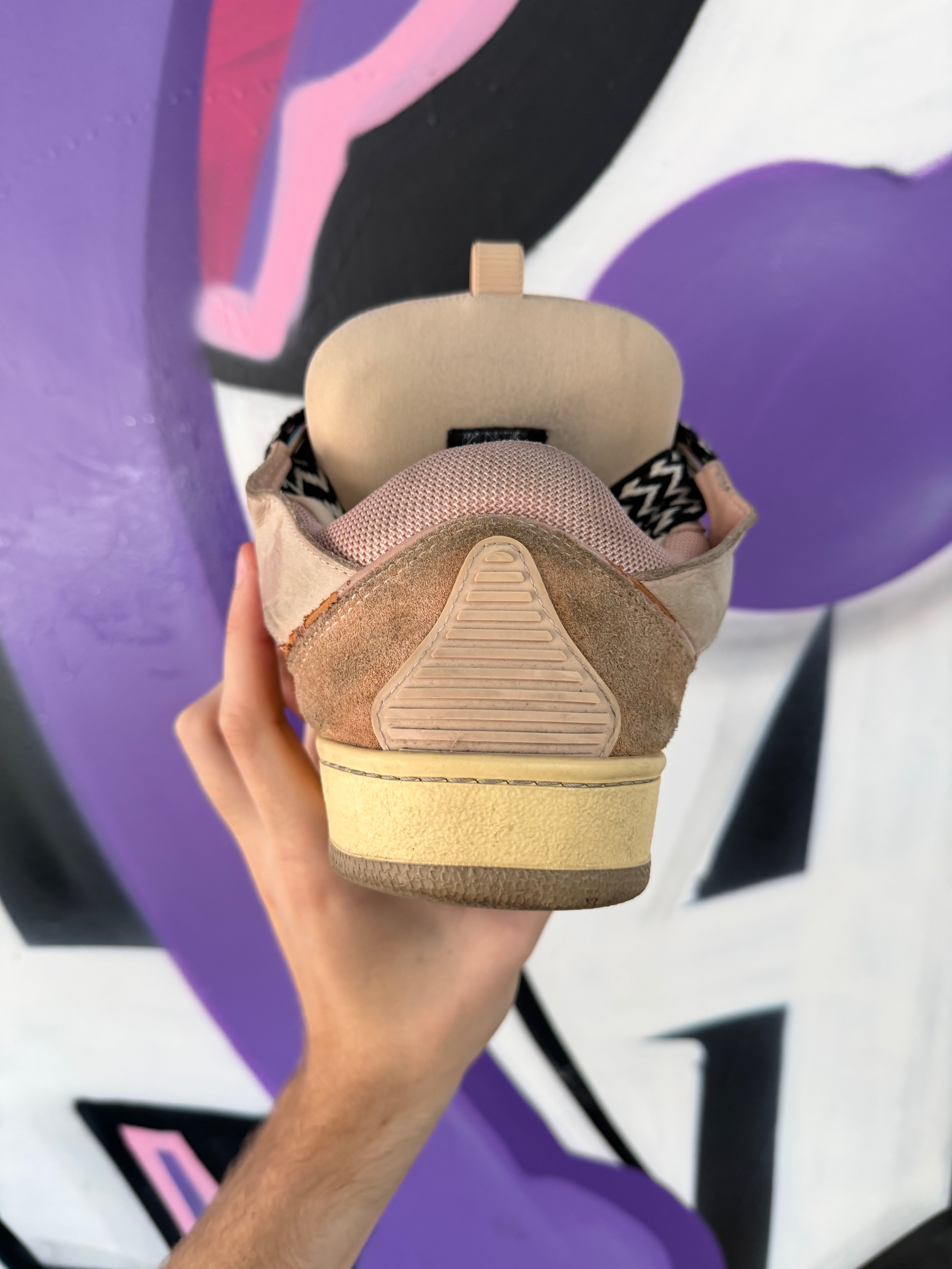 Lanvin Blush Pink Sneakers