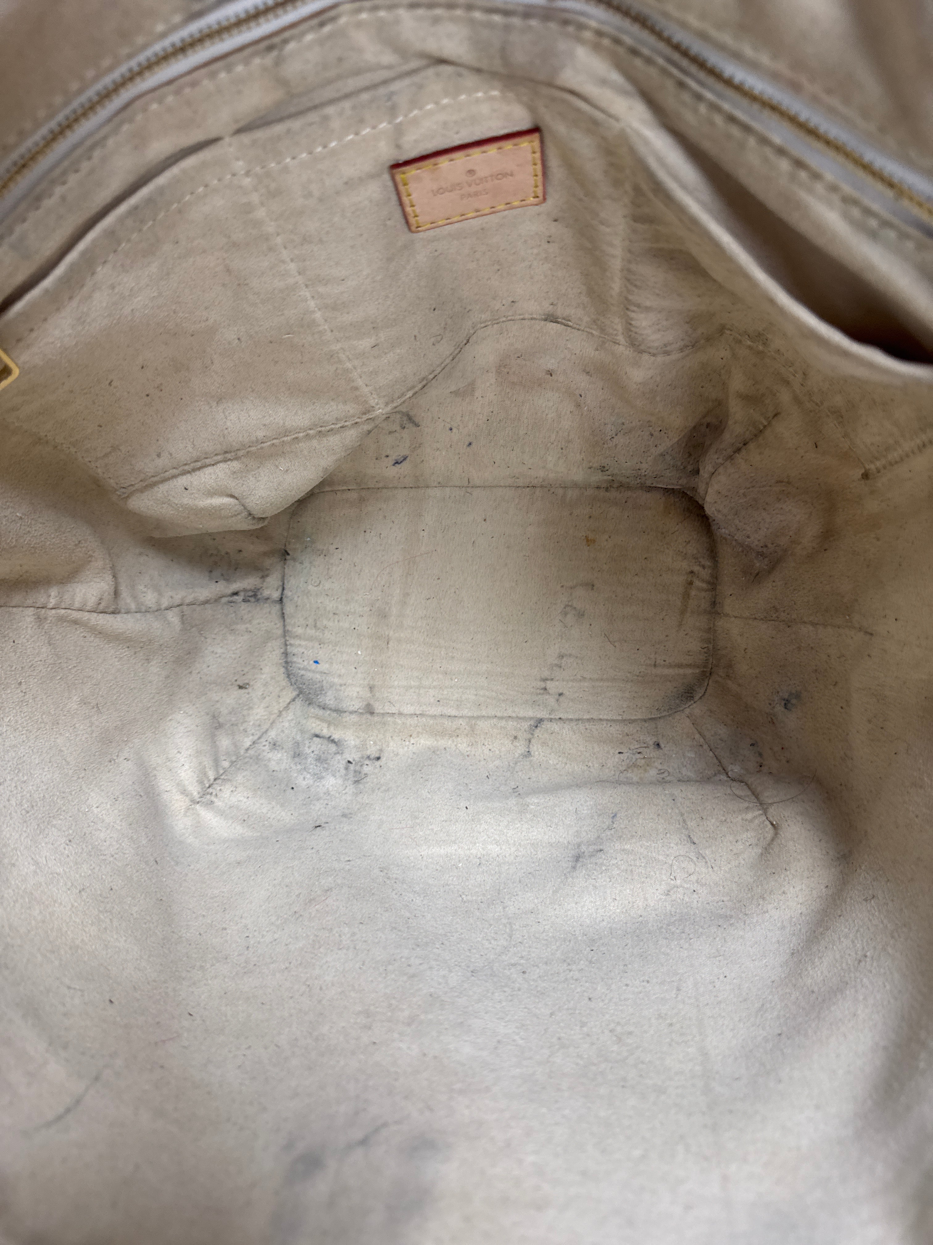 Louis Vuitton White Damier Neverfull Bag