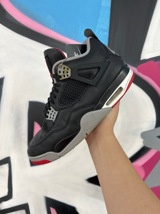 Jordan 4 Bred Used With Box
