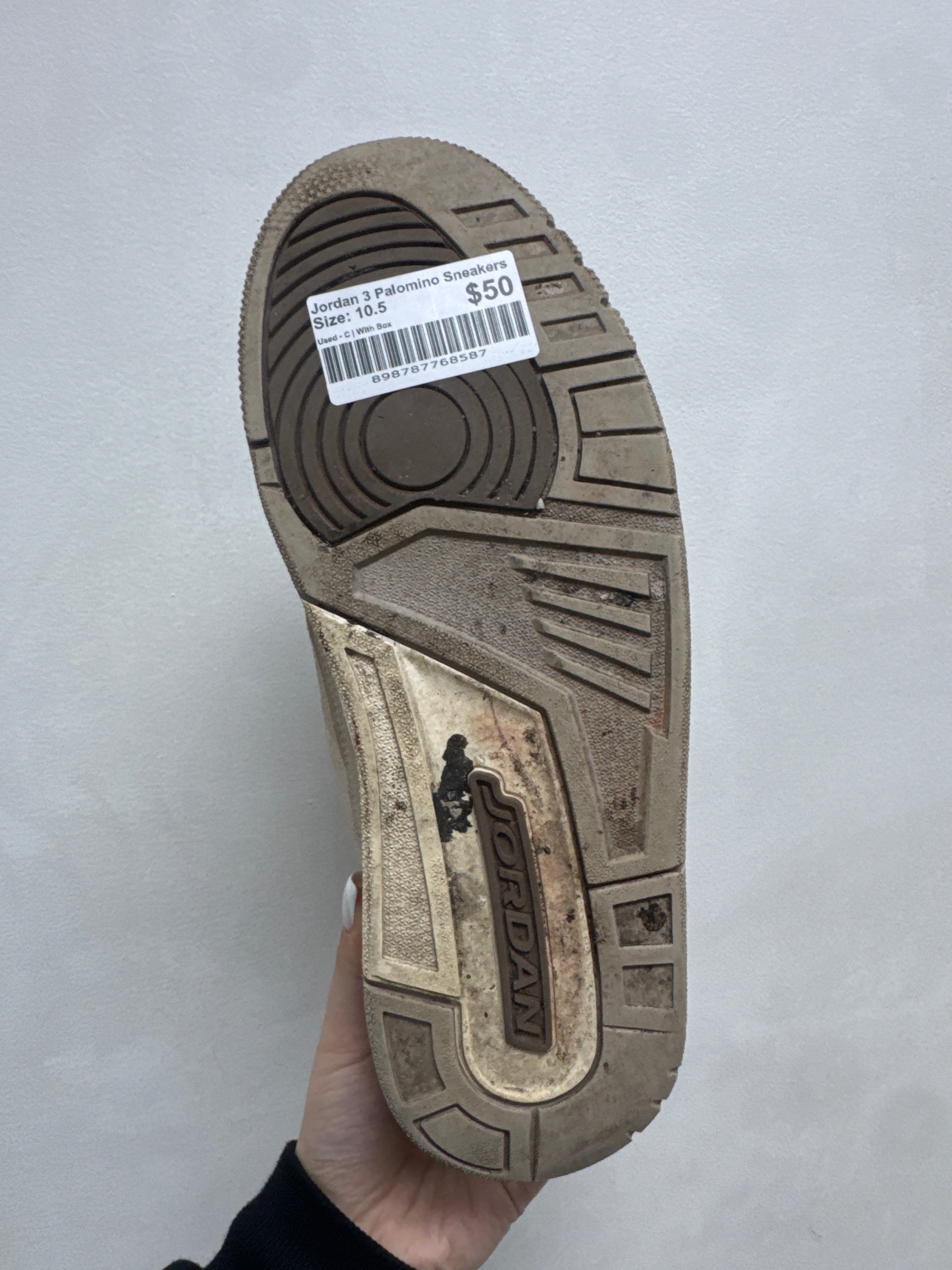 Jordan 3 Palomino Sneakers