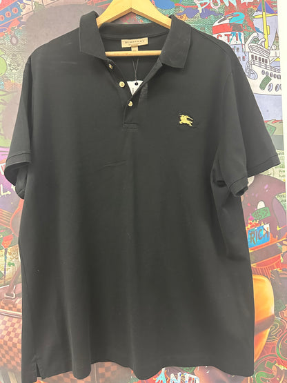Burberry Golden Logo Polo Tee 3XL (Fits 2XL) Used