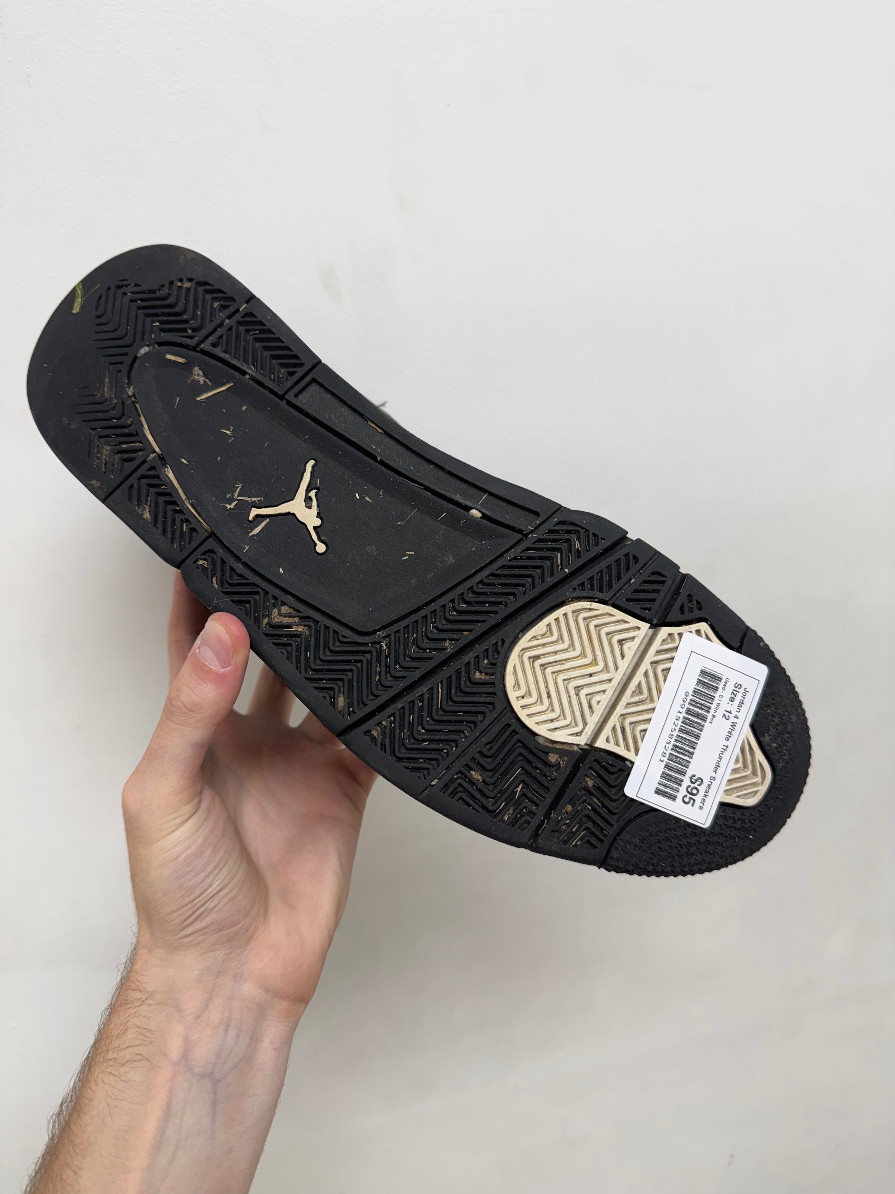 Jordan 4 White Thunder Sneakers
