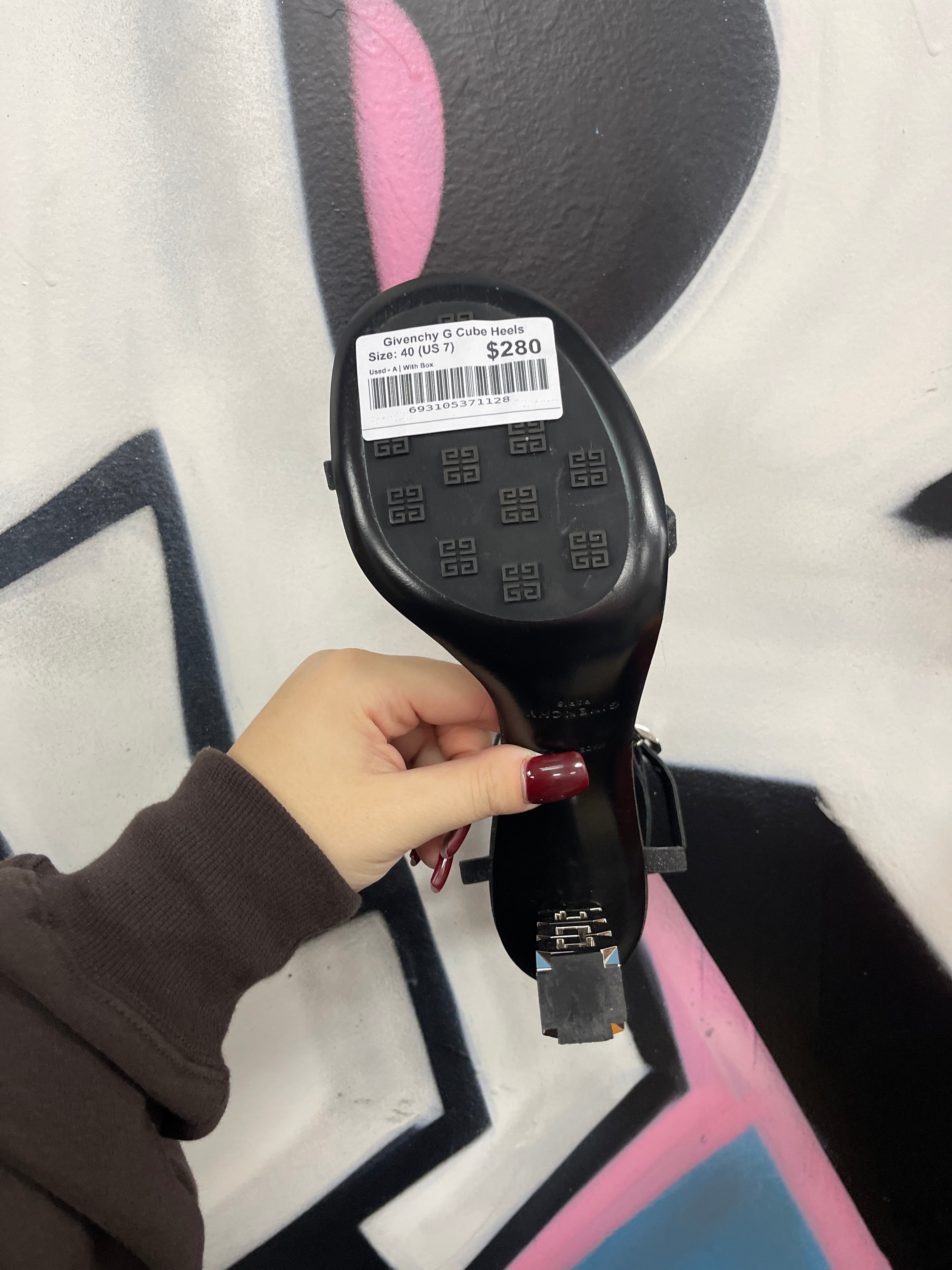 Givenchy G Cube Heels