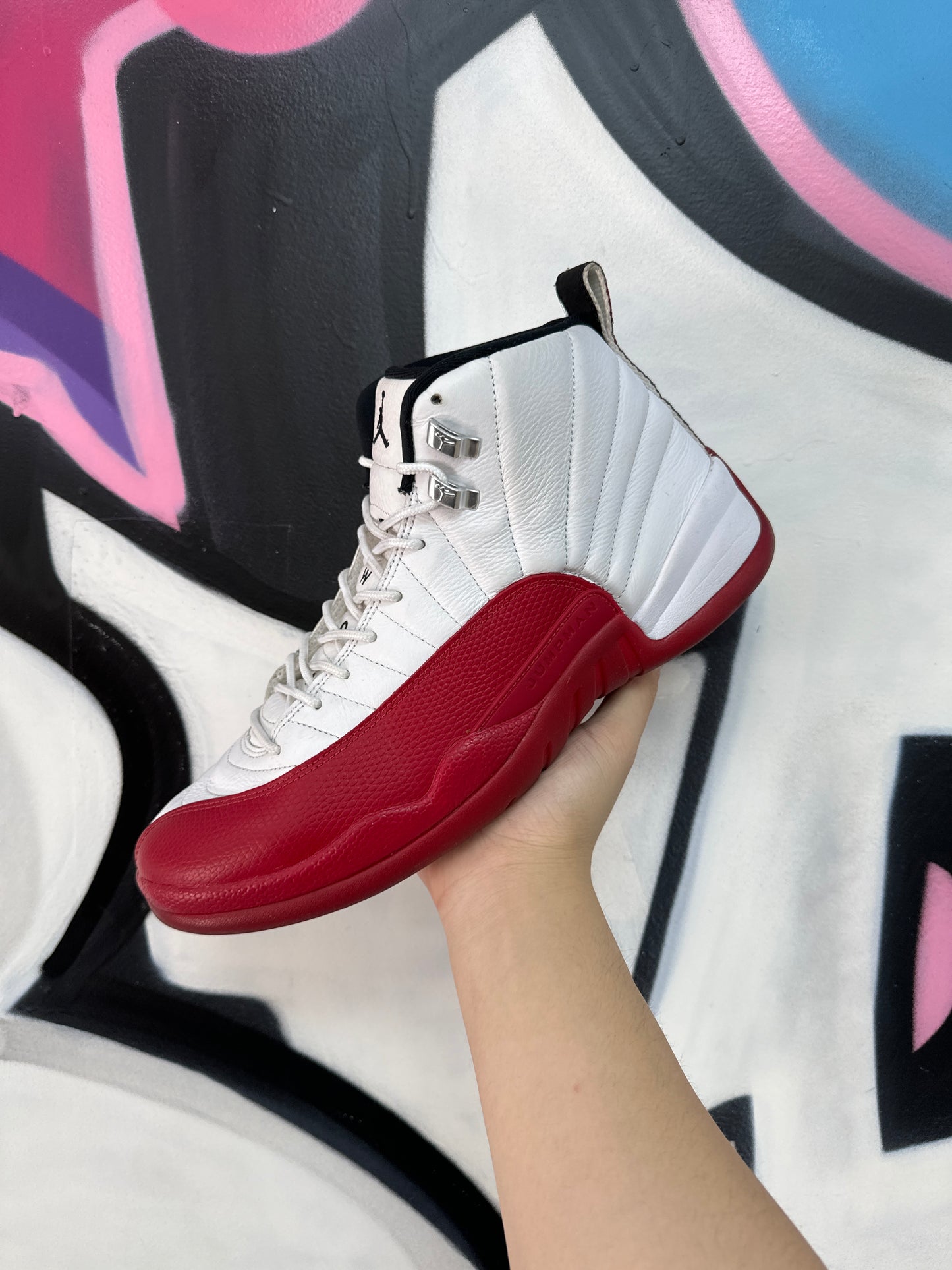 Nike Jordan 12 Cherry Sneakers