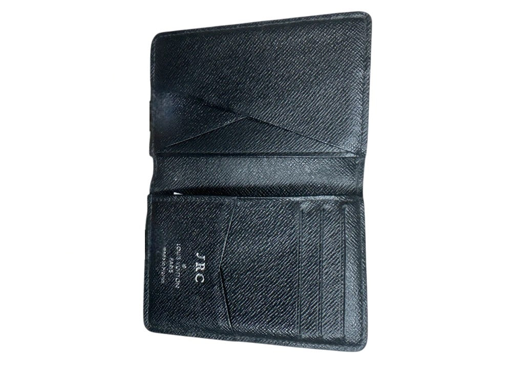 Louis Vuitton Damier Bi-Fold Black Wallet