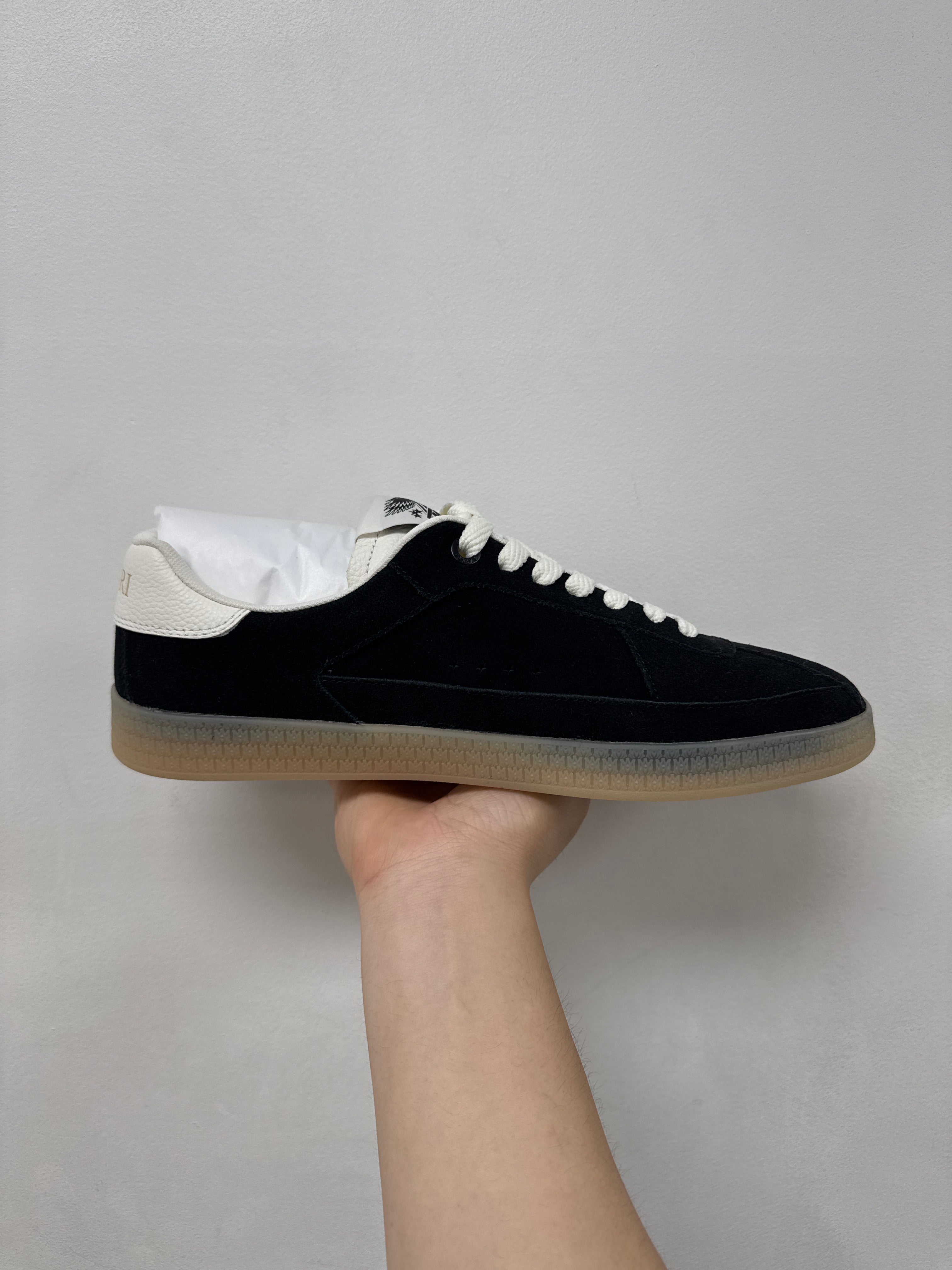 Amiri Pacific Star Low Black White Sneakers