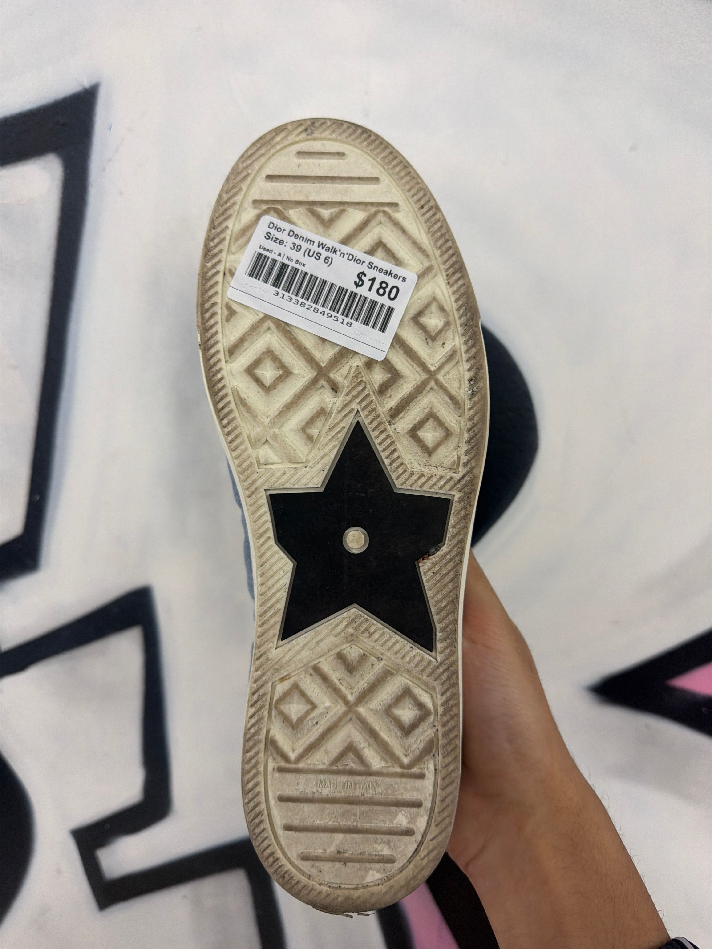 Dior Denim Walk'n'Dior Sneakers