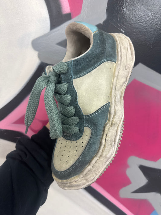 MMY Wayne Low Teal Sneakers