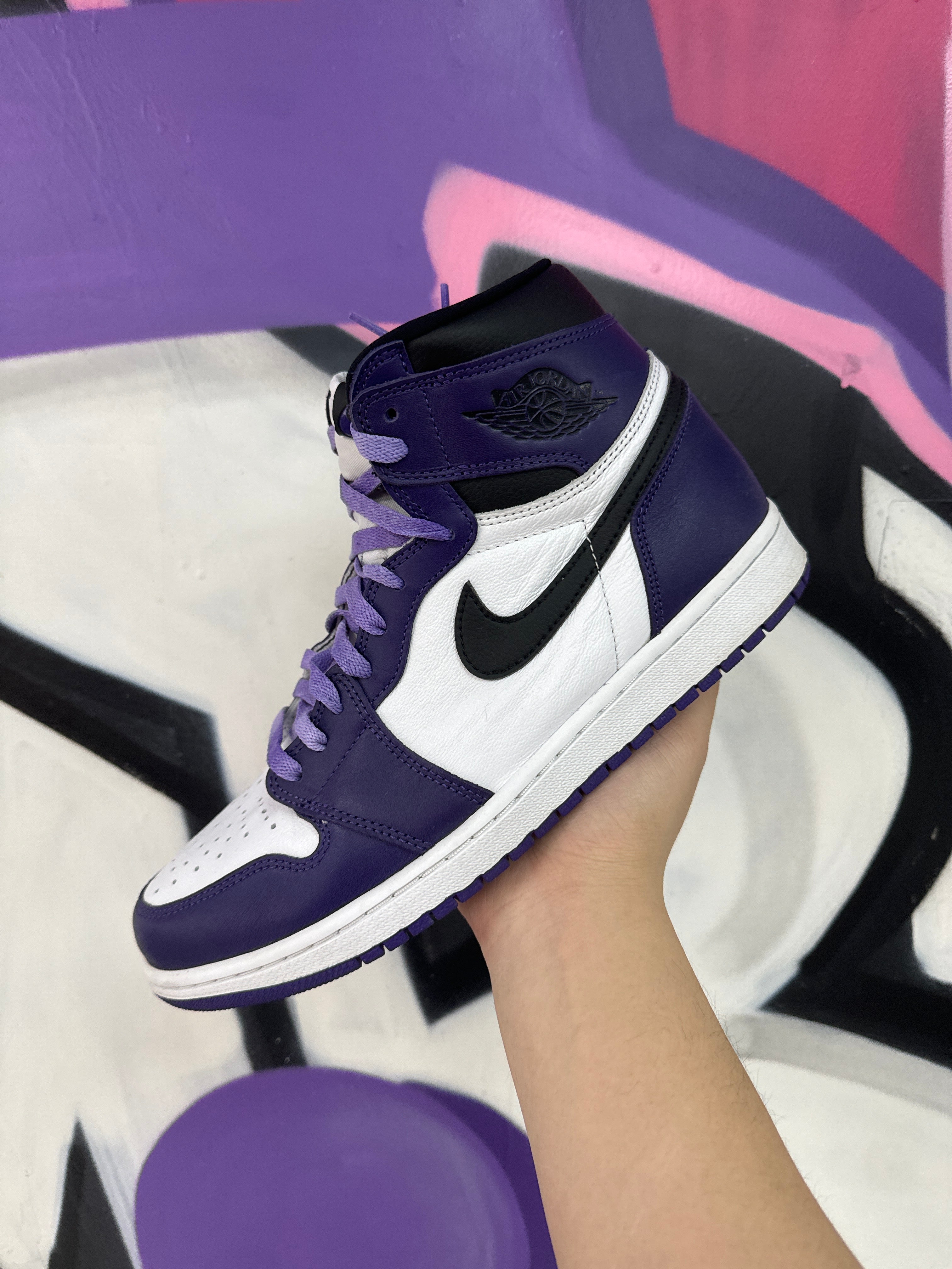 Jordan Court Purple 2.0 Sneakers