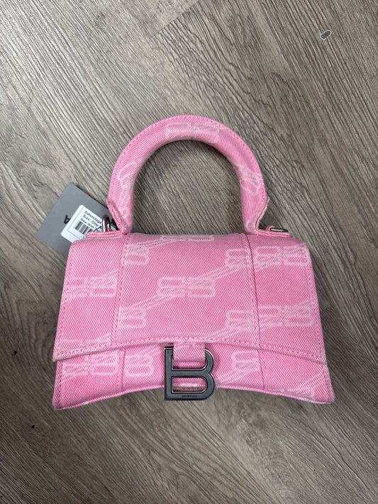 Balenciaga Pink Hourglass Bag