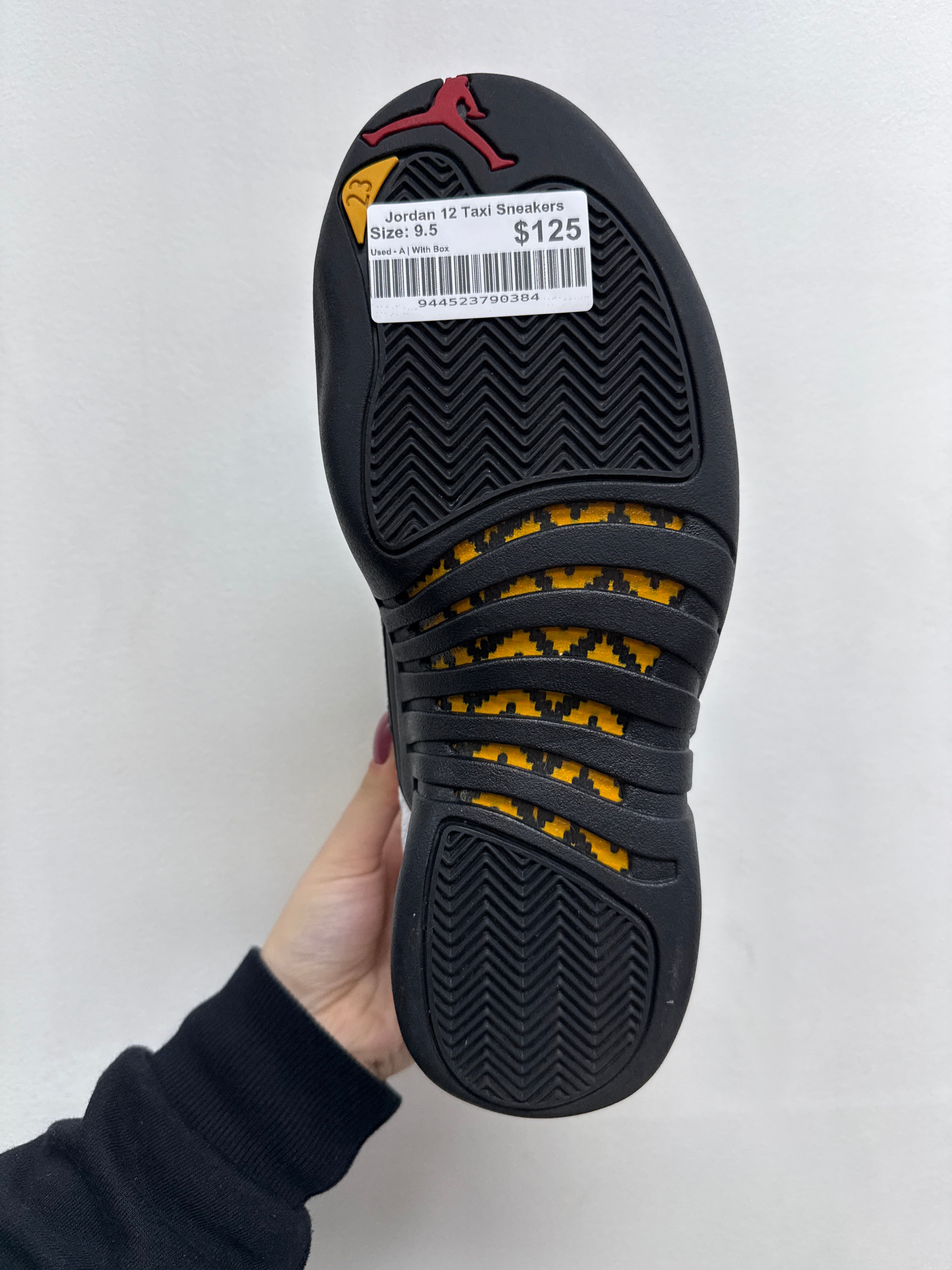 Jordan 12 Taxi Sneakers