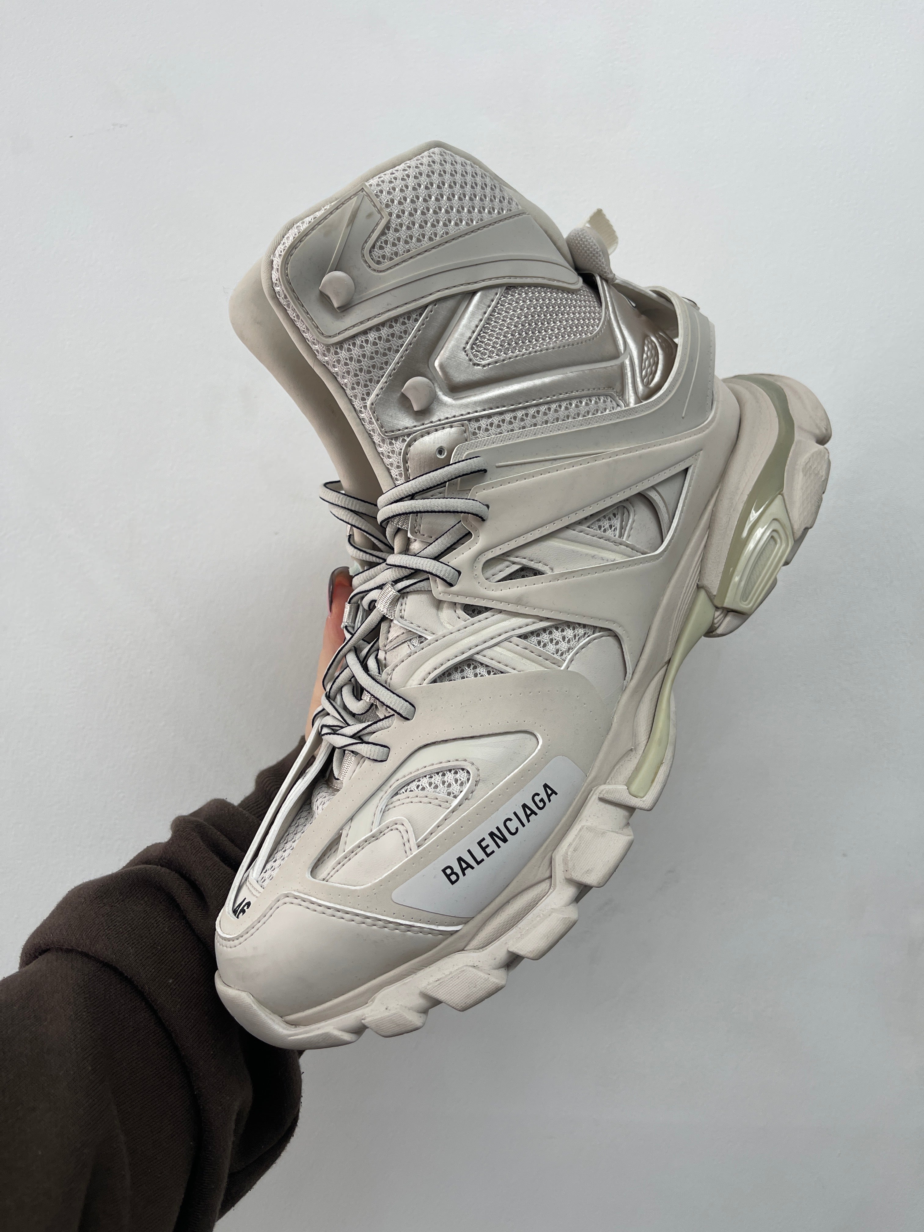 Balenciaga Black Track High Sneakers