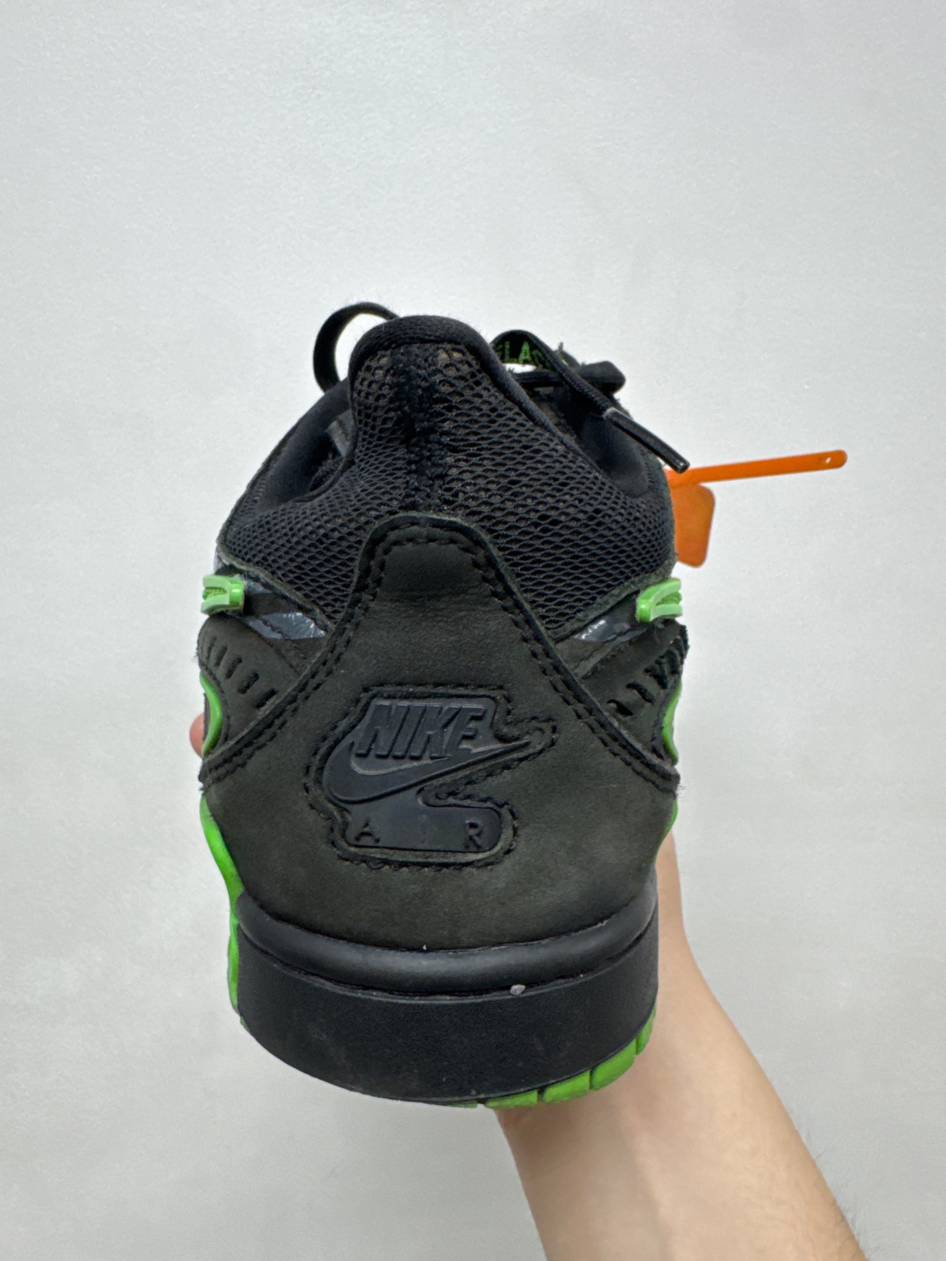 Nike Off White Rubber Dunk Low Black Sneakers