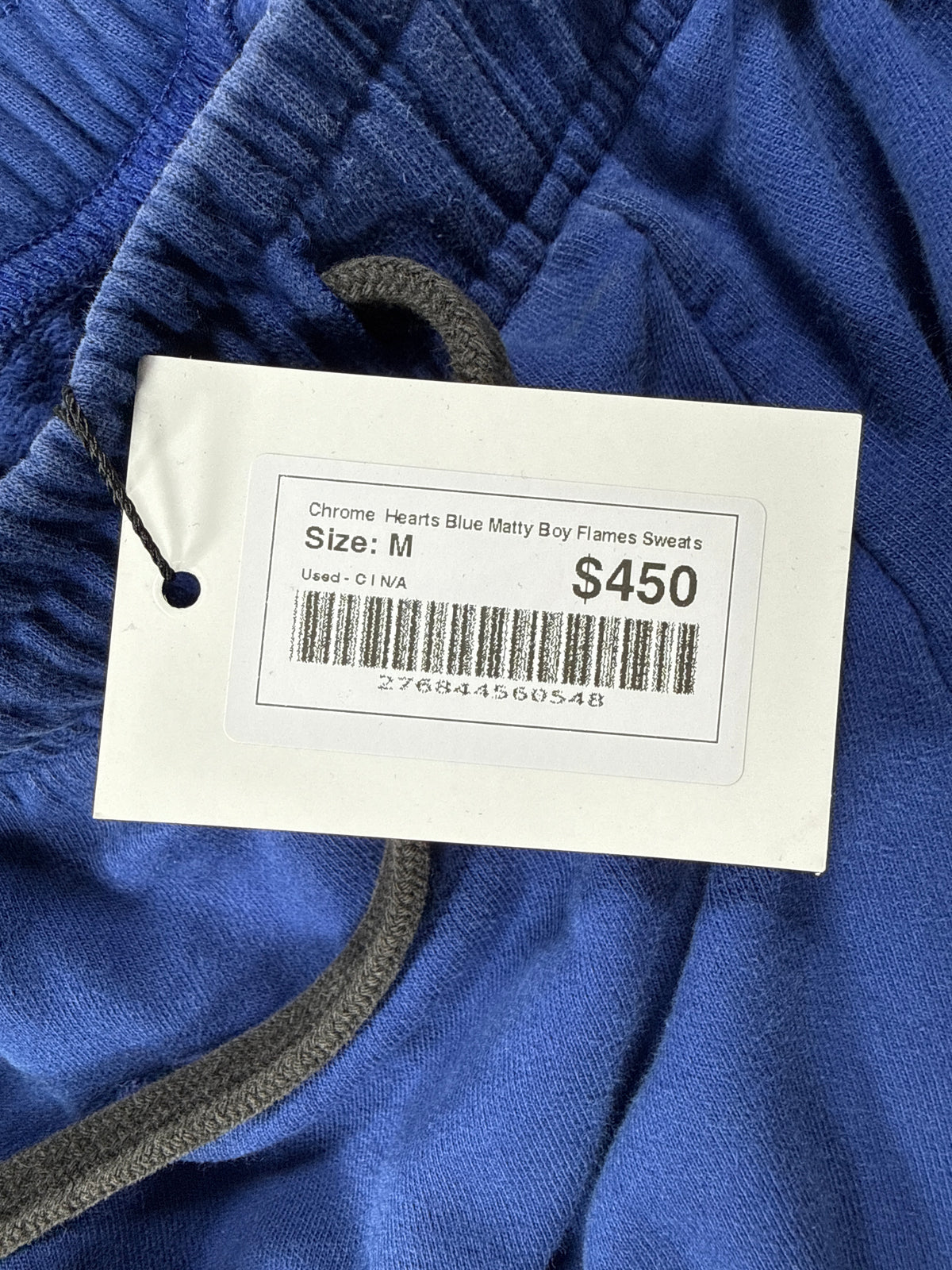 Chrome  Hearts Blue Matty Boy Flames Sweats