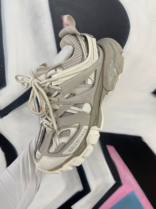 Balenciaga Women's Track Sneaker Tan (37) New With Box