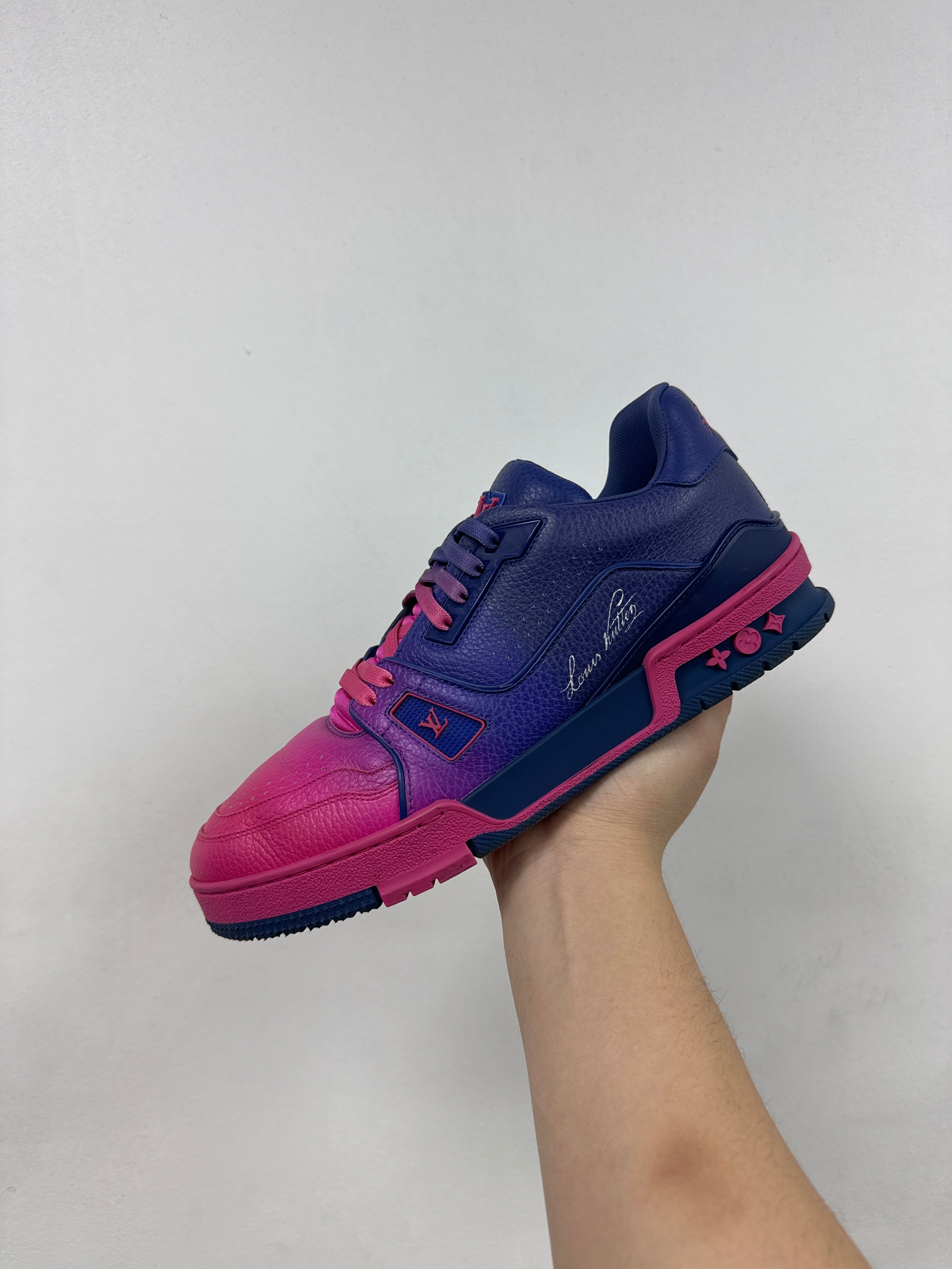Louis Vuitton Purple Pink #54 Trainer Sneakers