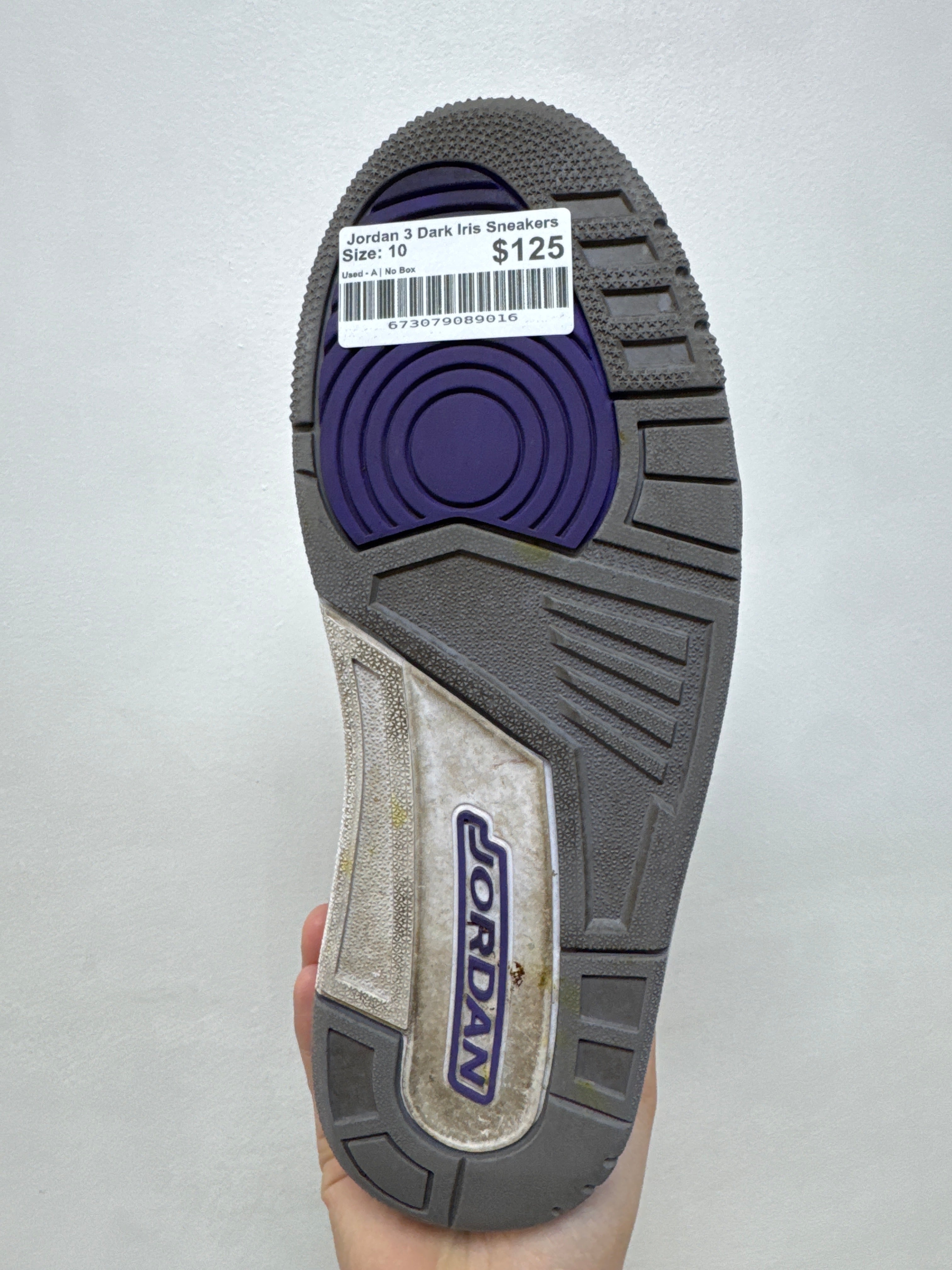 Jordan 3 Dark Iris Sneakers