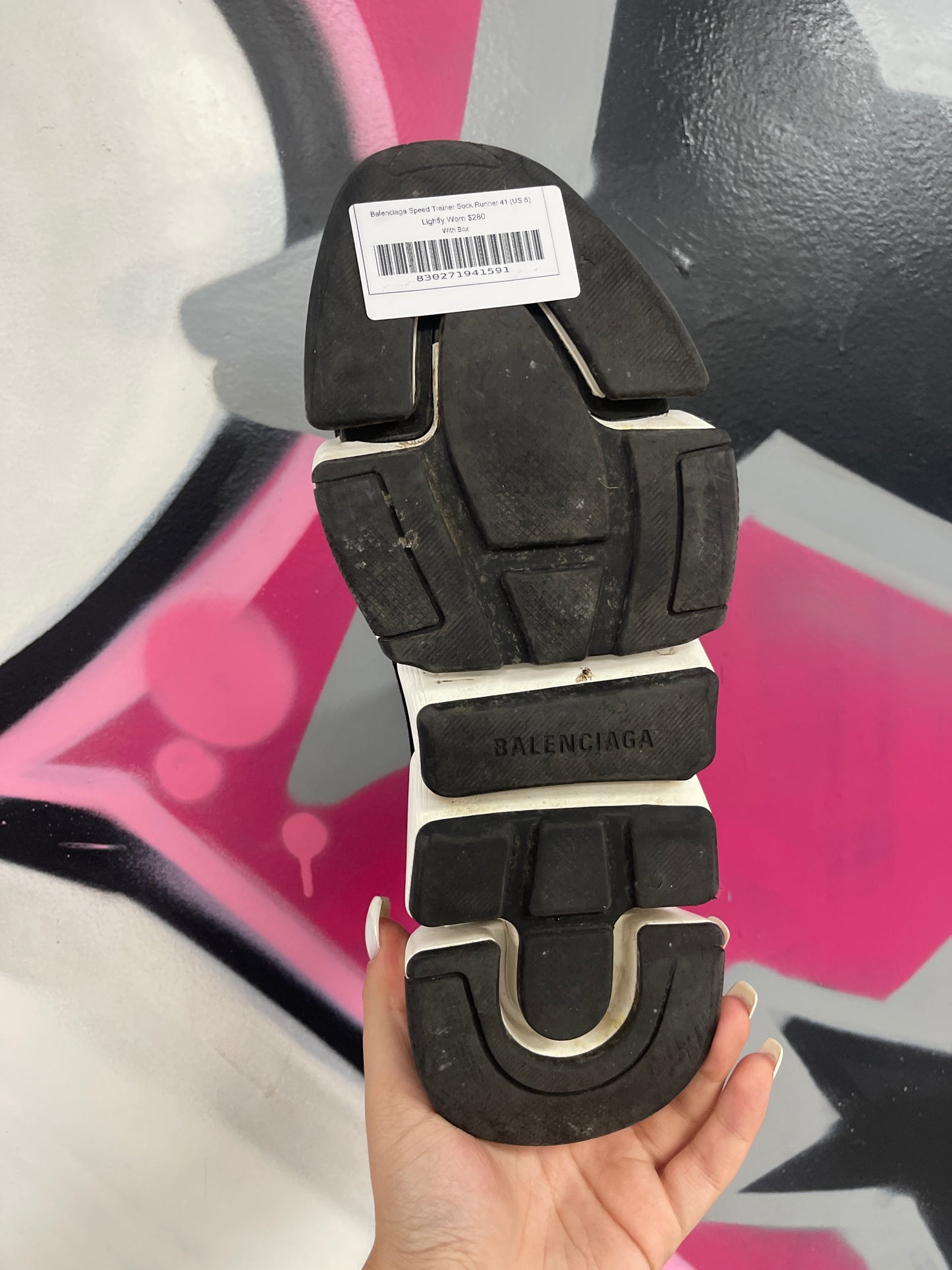 Balenciaga Speed Trainer Sock Runner Lightly Worn With Box