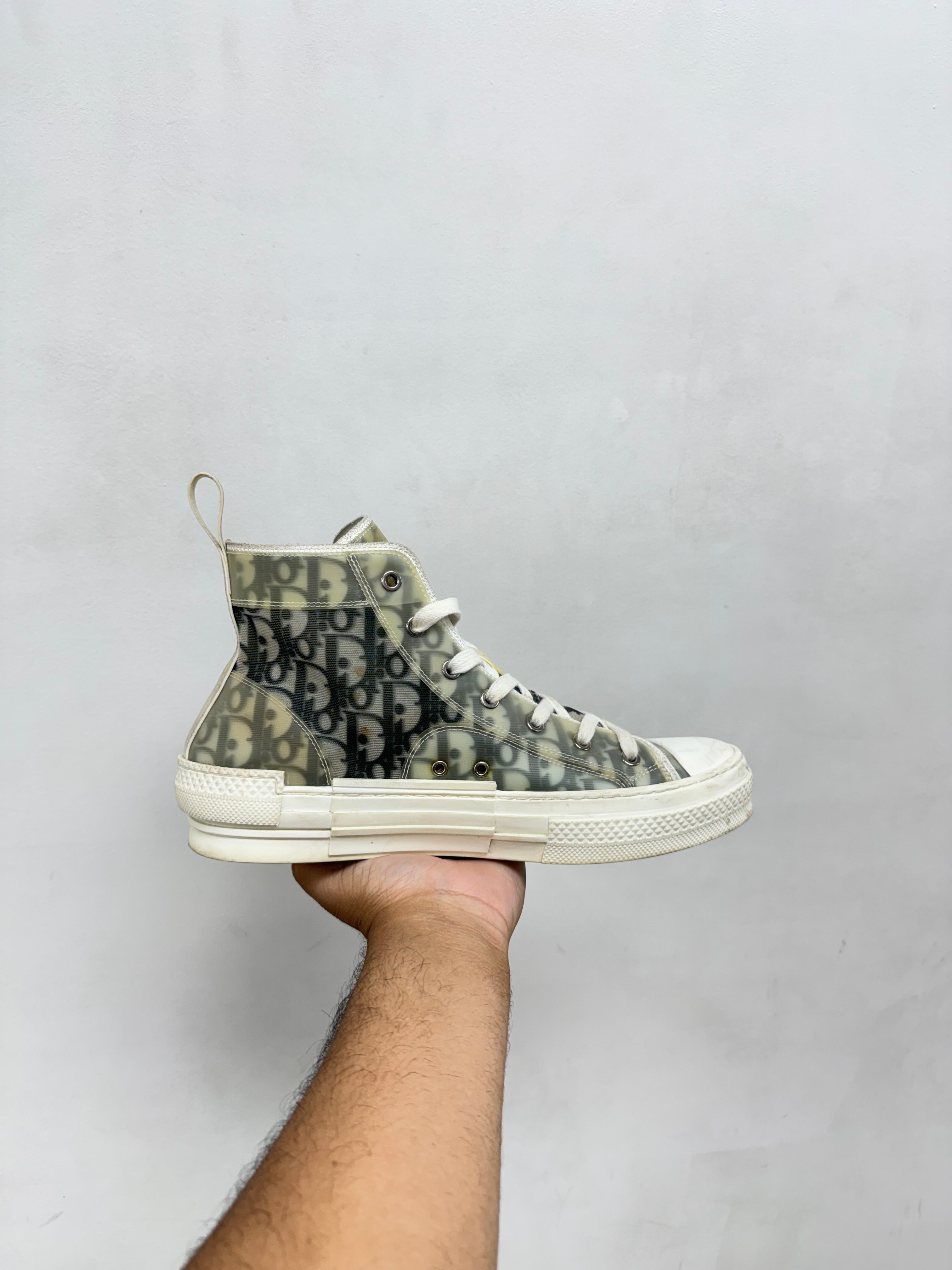 Dior B23 Oblique Hi Sneakers