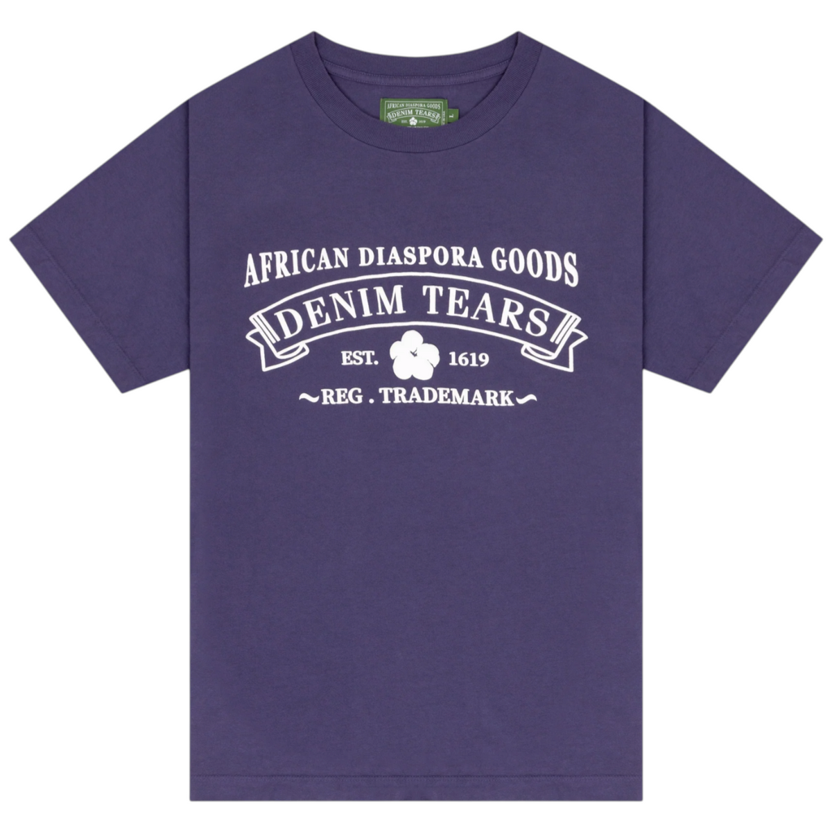 Denim Tears 'ADG' Purple Tee
