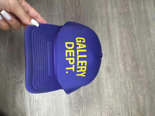 Gallery Dept Trucker Purple Yellow Used