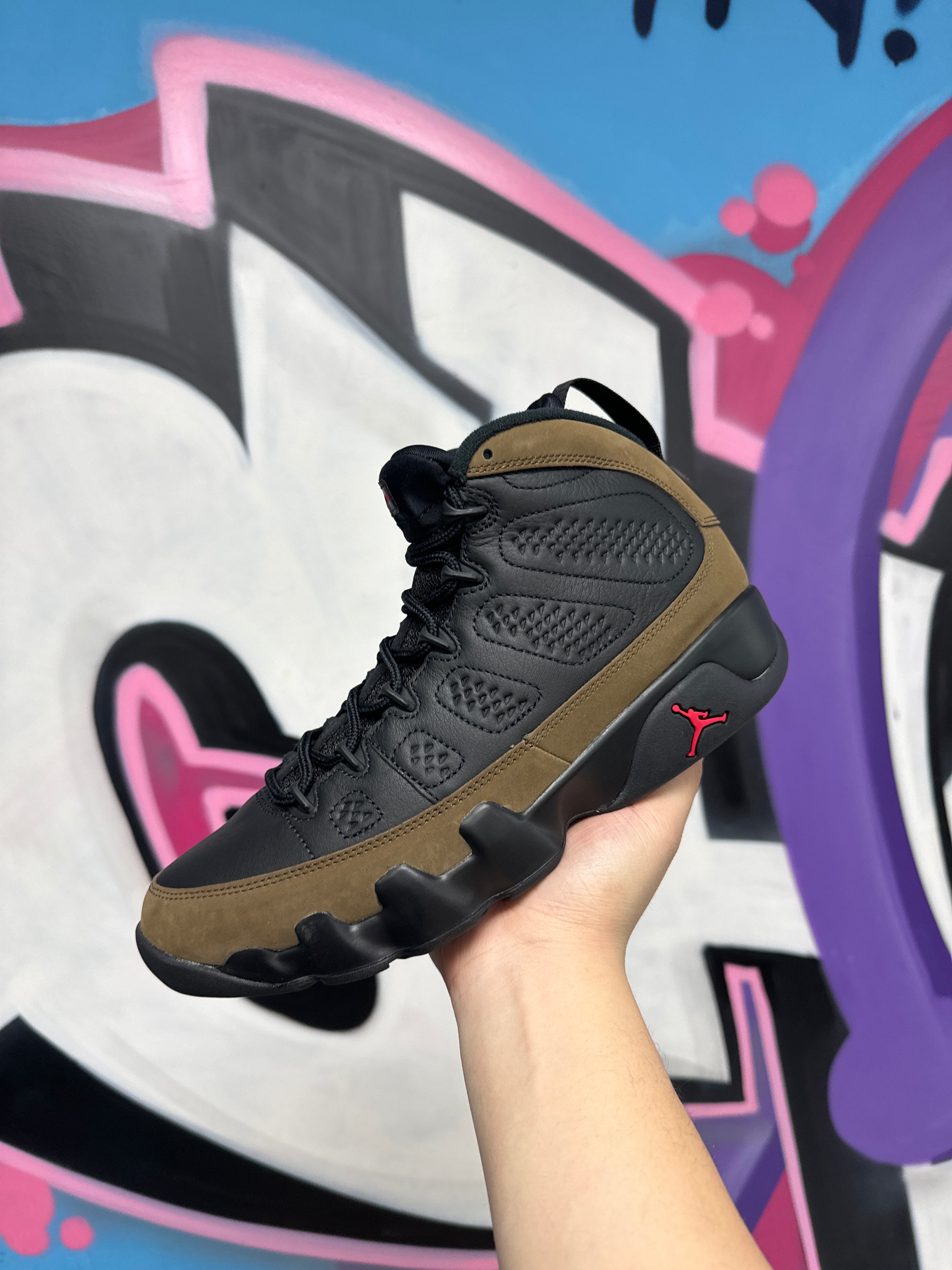 Jordan 9 Olive Sneakers