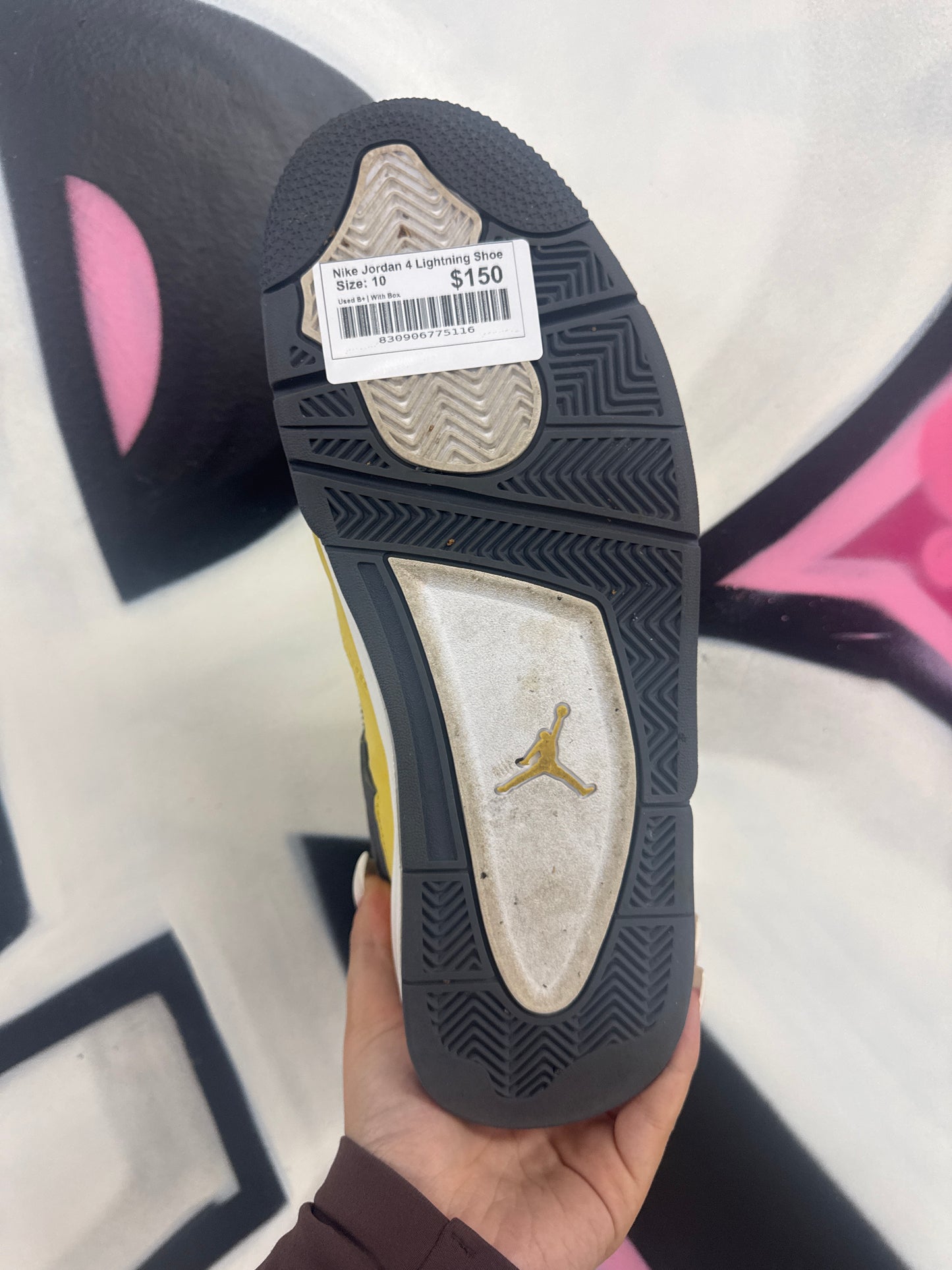 Nike Jordan 4 Lightning Shoe