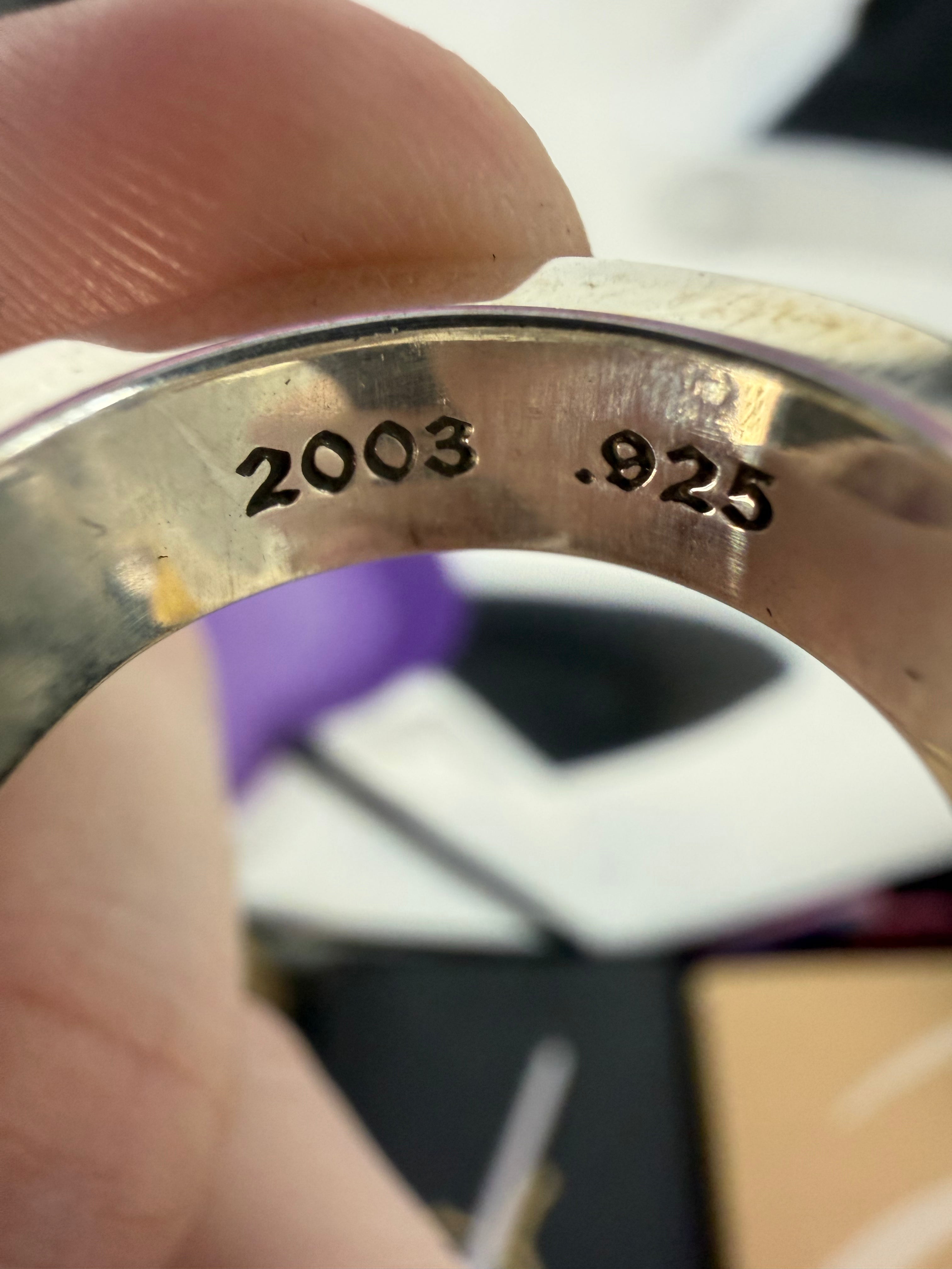 Chrome Hearts NY Forever 6MM Spacer Ring Ring