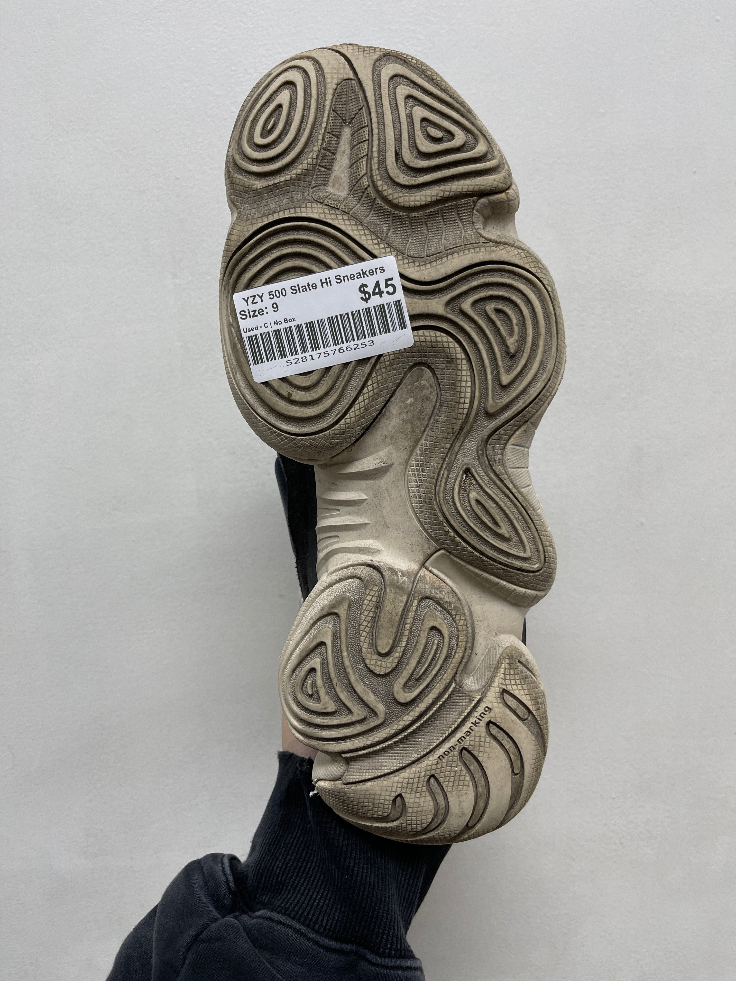 YZY 500 Slate Hi Sneakers