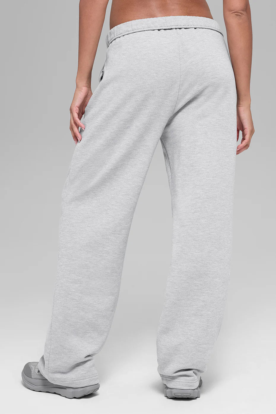 ALO 'Accolade' Grey Straight Sweatpants
