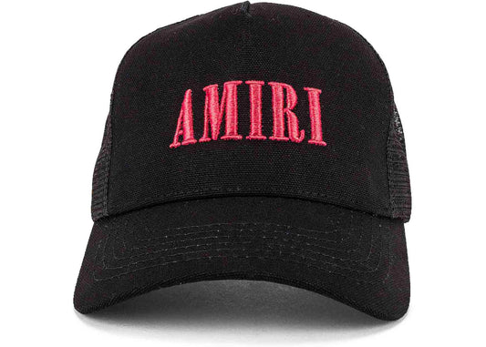 Amiri Core Logo Trucker Black Red