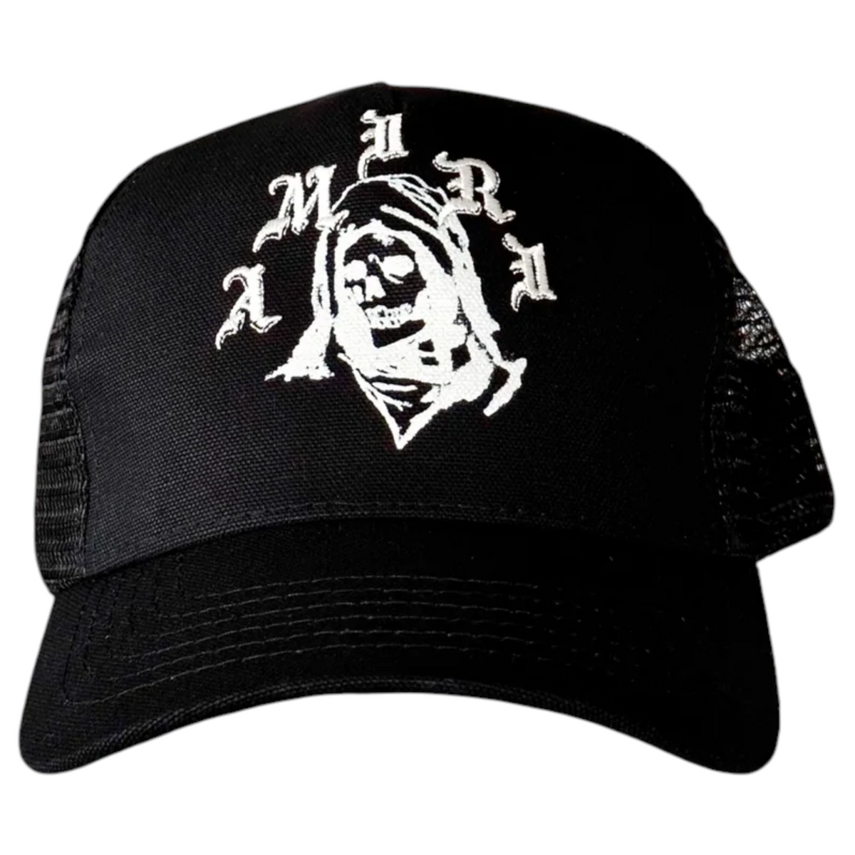 Amiri Cream Wes Lang Black Cap