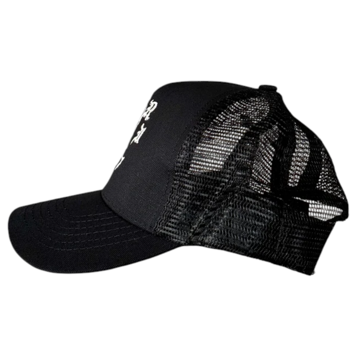 Amiri Cream Wes Lang Black Cap