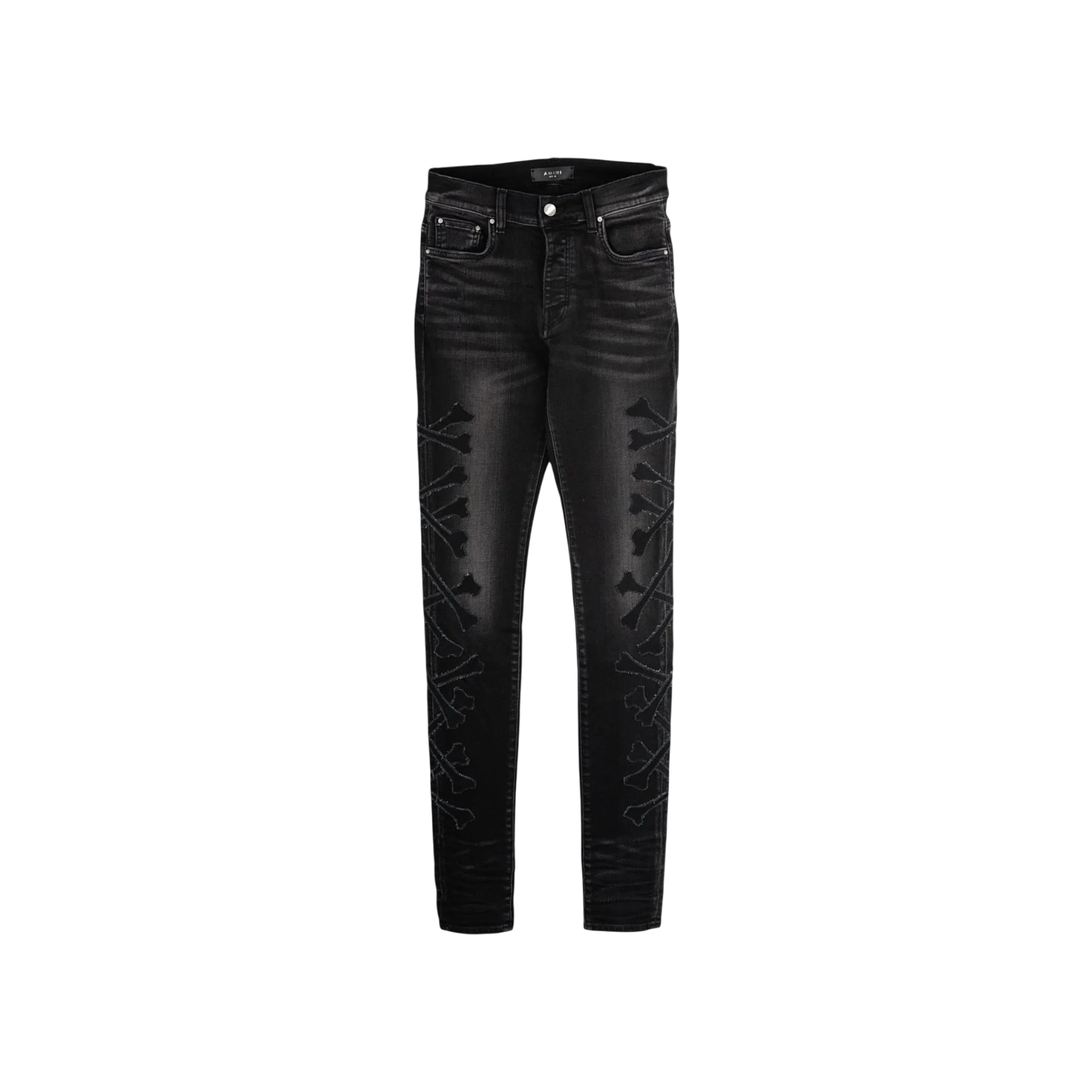 Amiri 'Black Bones' Black Jeans