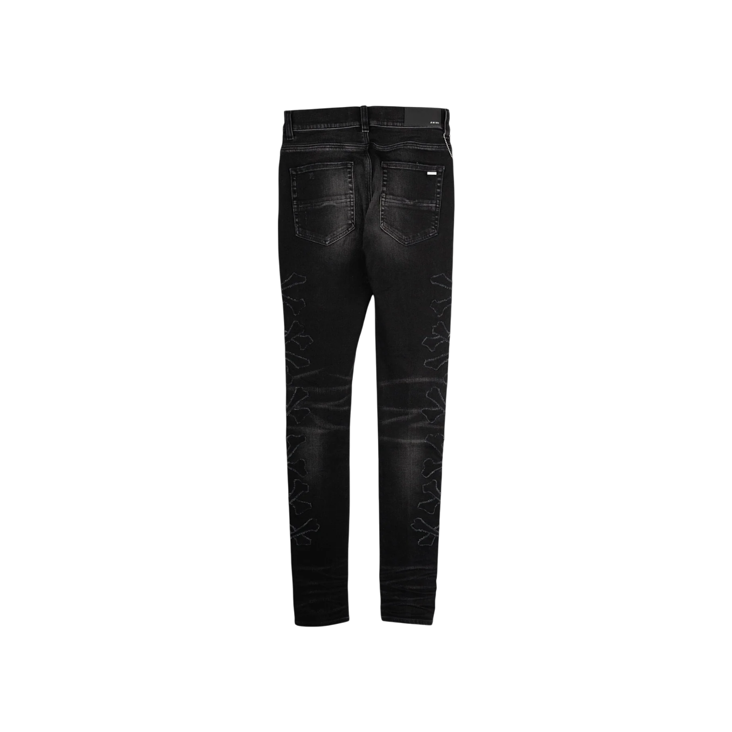 Amiri 'Black Bones' Black Jeans
