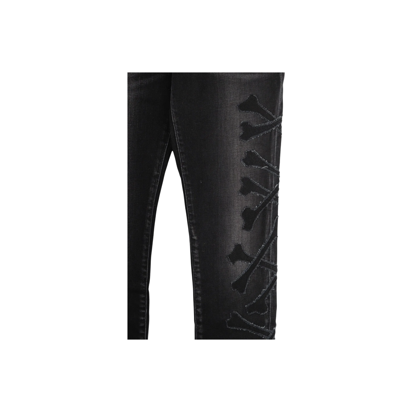 Amiri 'Black Bones' Black Jeans