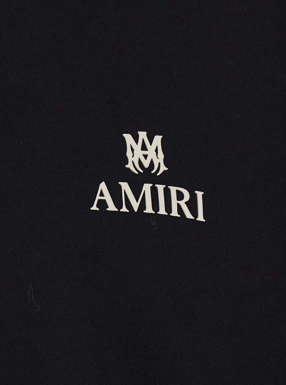 Amiri 'MA Core Logo' Black Zip Up Hoodie