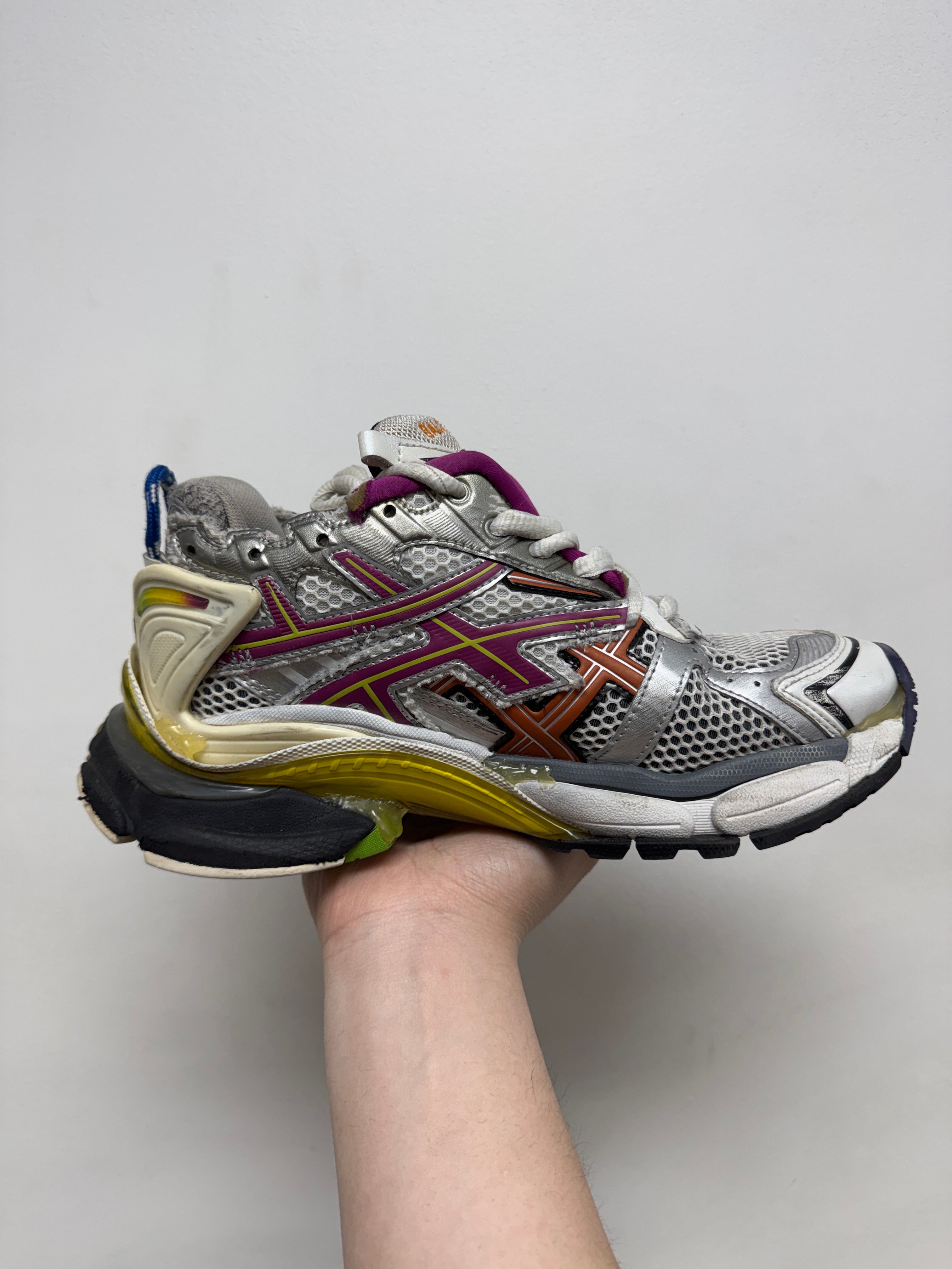 Balenciaga Multi Color Runner Sneakers